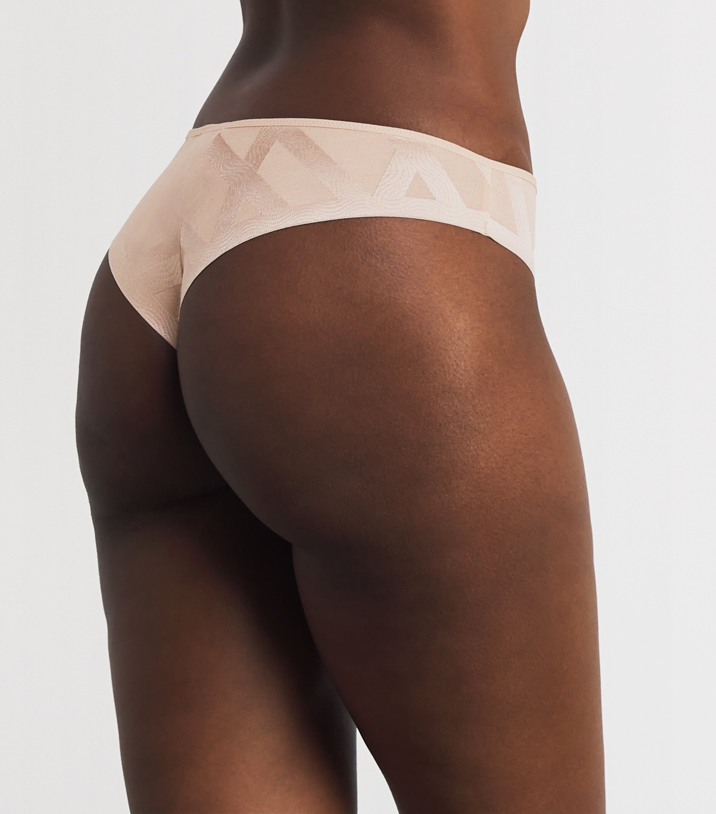 Chantelle Womens Shorty Glaze Briefs Soft Pink Image 3