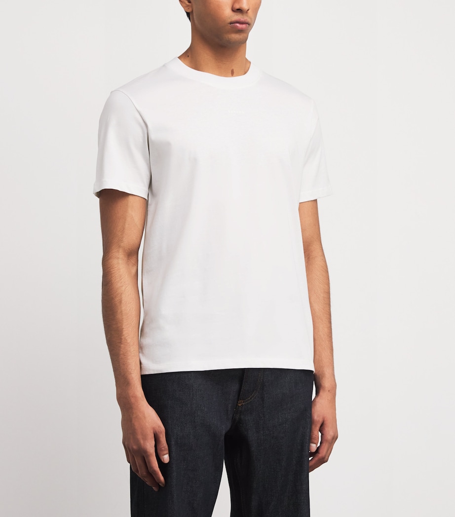 Organic Cotton Logo T-Shirt WHITE Image 3