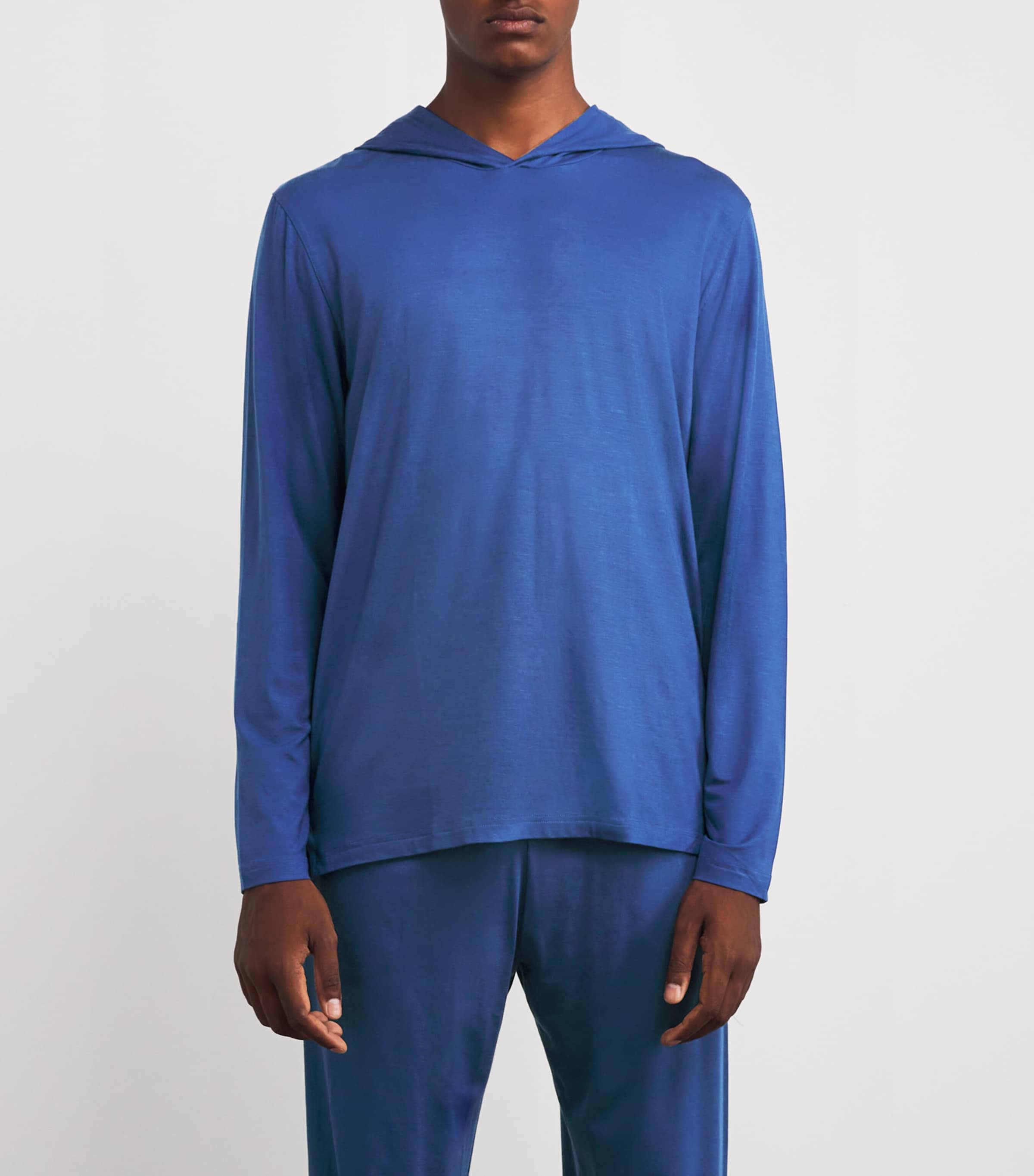 Micromodal Basel Hoodie BLUE Image 3
