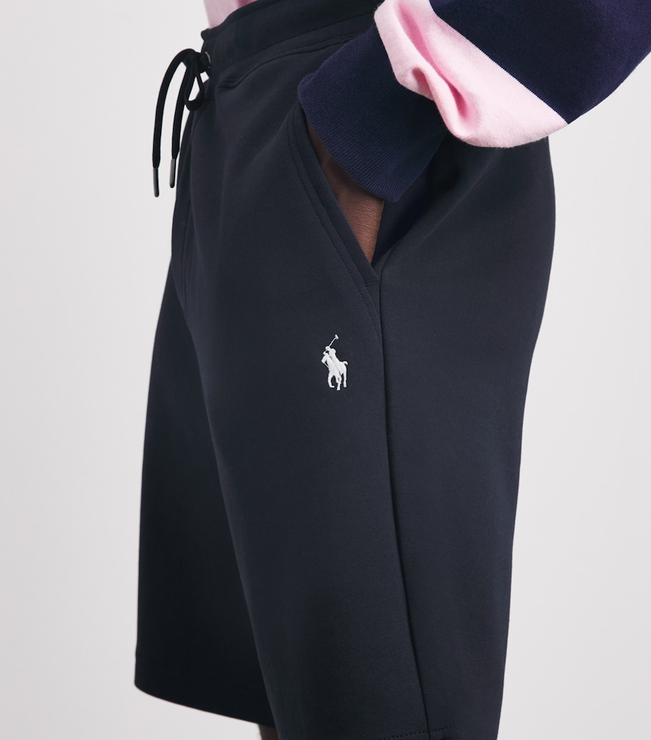 Polo Ralph Lauren Mens Double-Knit Polo Pony Shorts Aviator Image 3