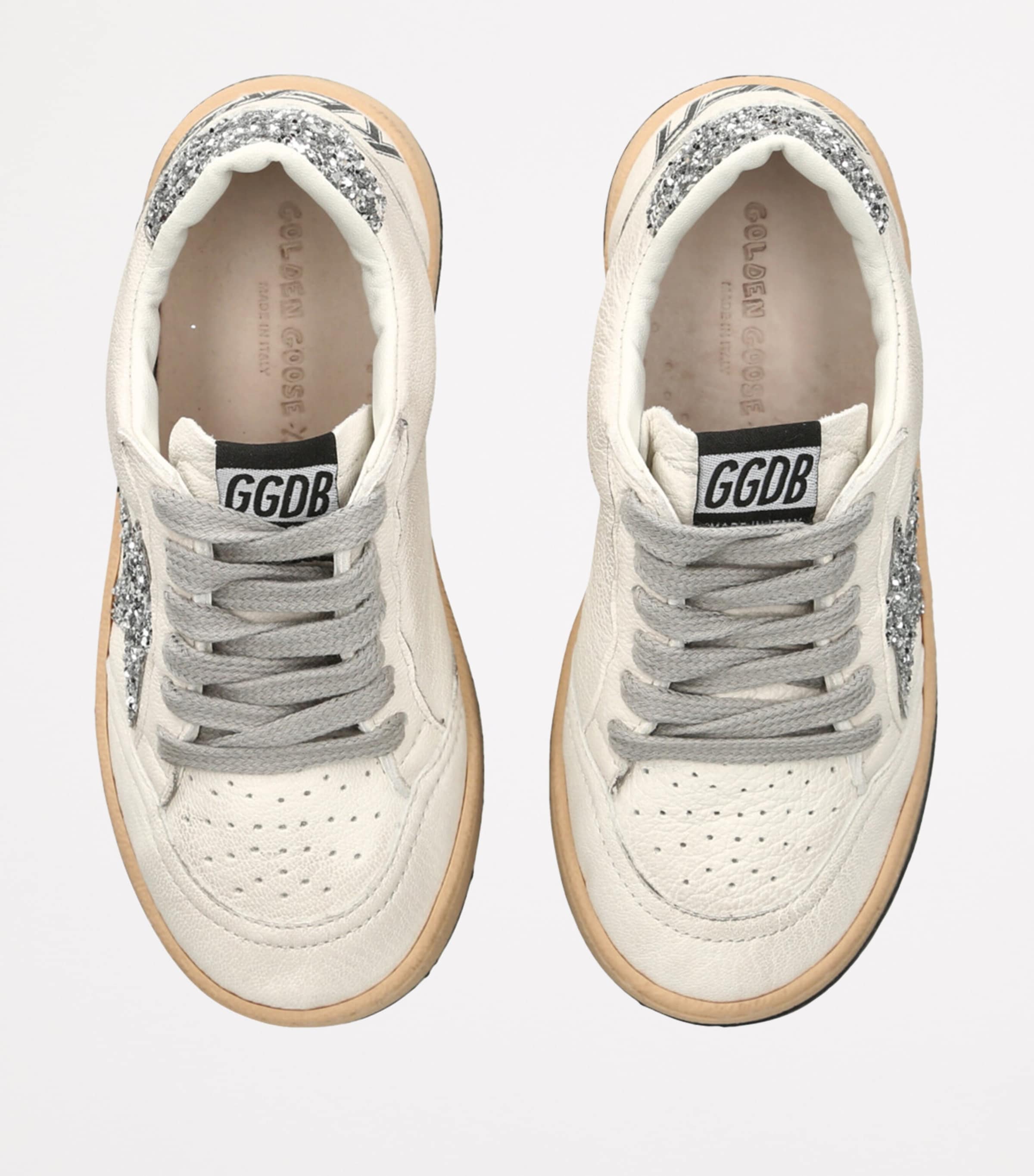 Leather Ball Star Sneakers WHITE/OTH Image 4