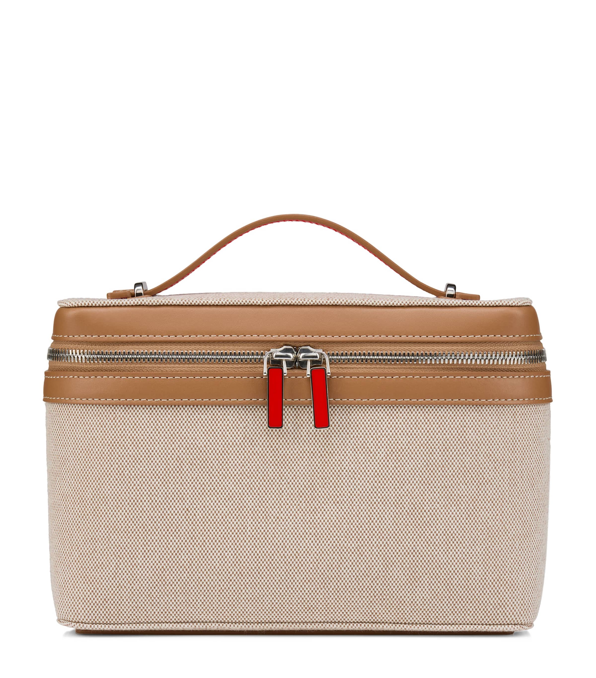Christian Louboutin Canvas Kypipouch Cross-body Bag In Brown