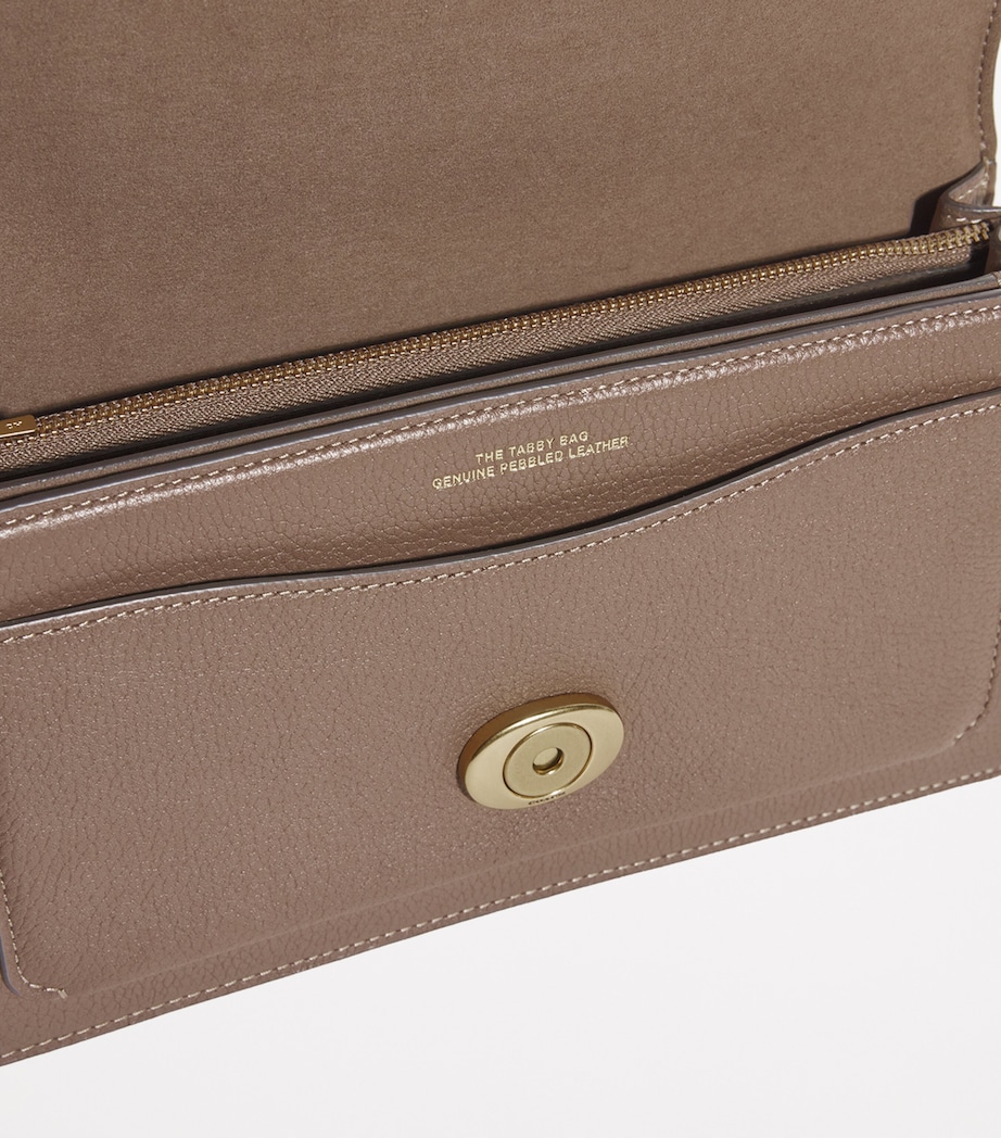 Coach Pebbled Leather Tabby 20 Shoulder Bag Stone Image 4