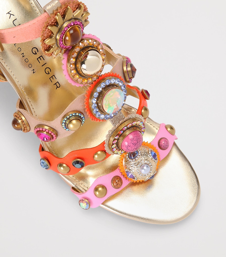 Kurt Geiger London Embellished Octavia Gladiator Sandals Other Image 2