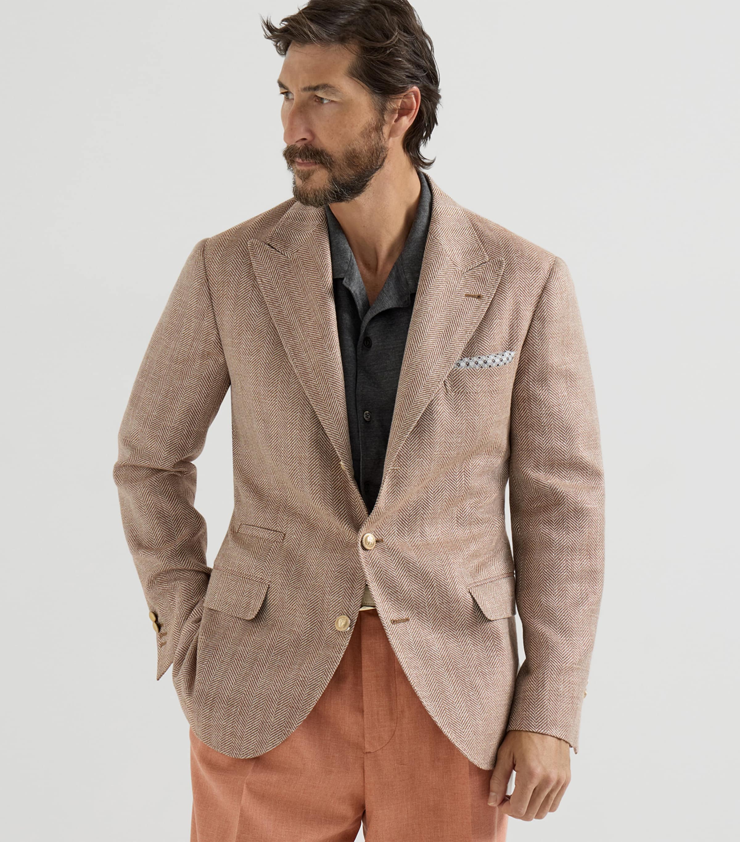 Single-Breasted Blazer C068 Image 2