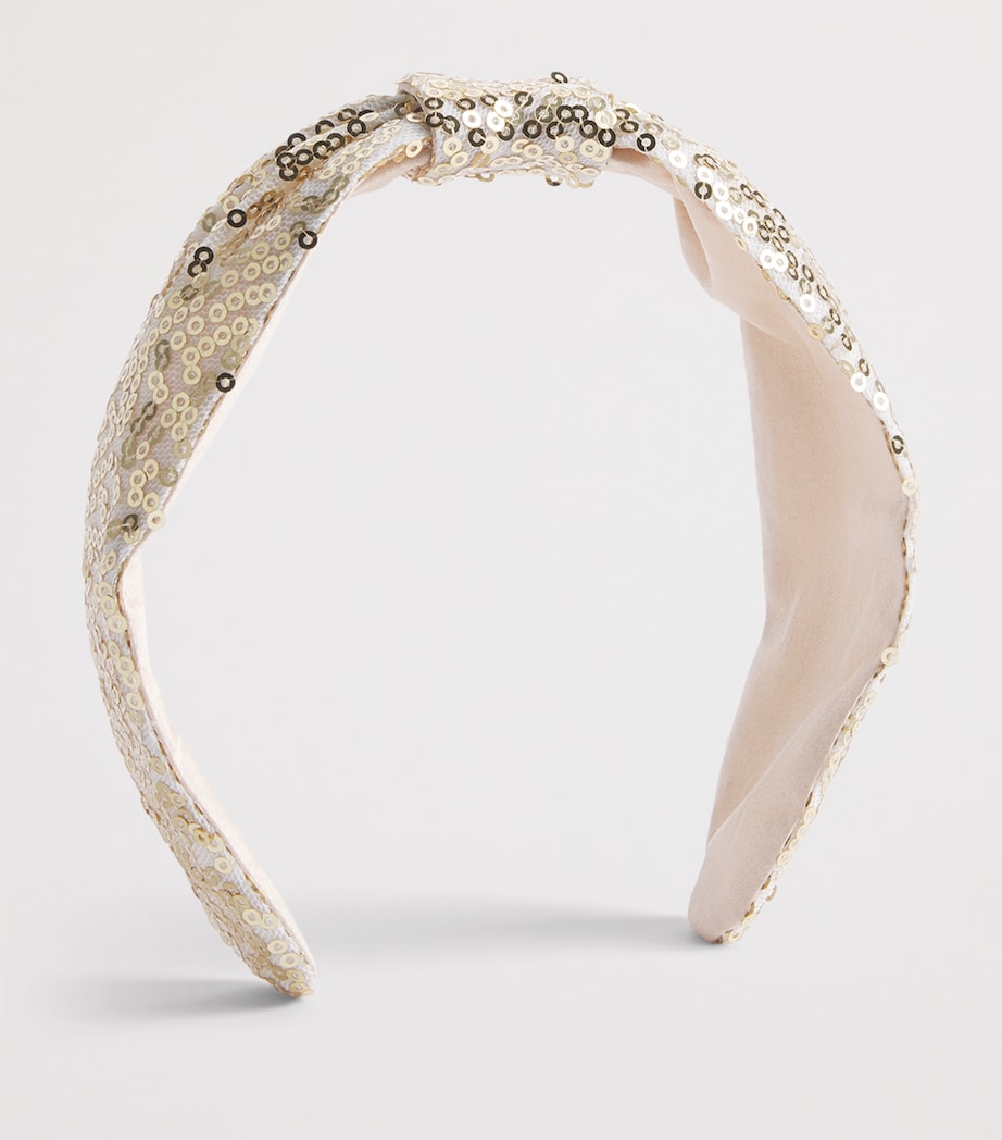 Rockahula Sequin Headband Gold Image 2