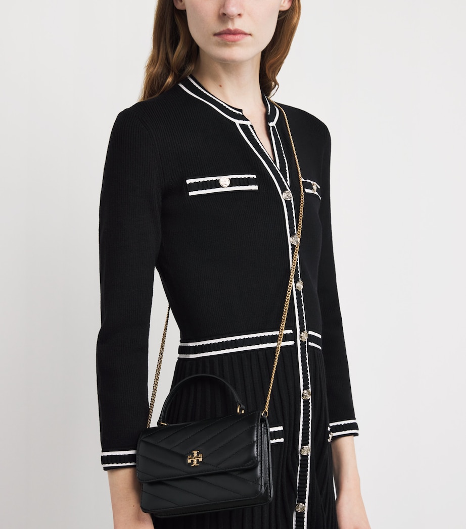 Knitted Midi Dress BLACK Image 6