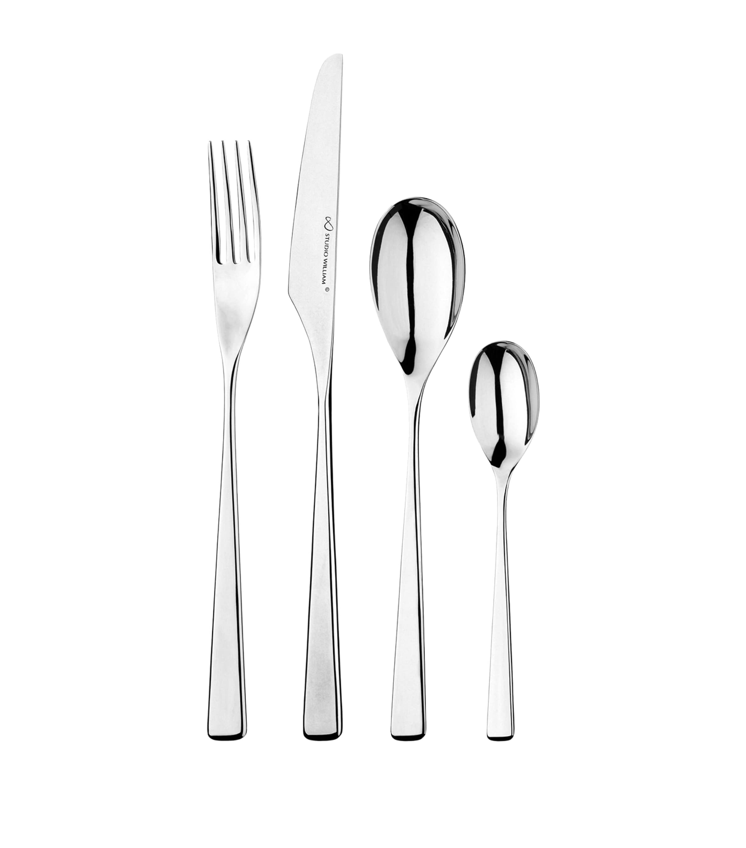 Studio William Tilia Mirror 24-Piece Cutlery Set | Dining | Cutlery | Designers | Studio William