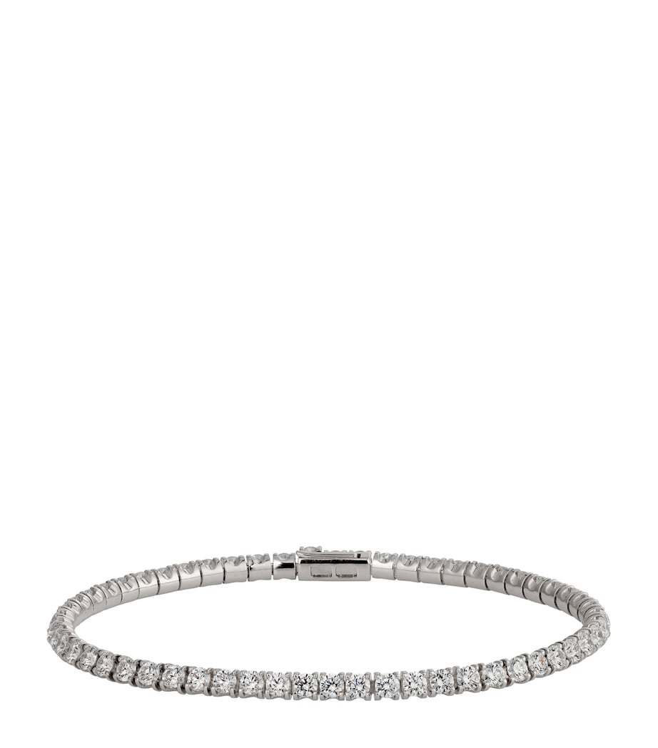 Cartier White Gold and Diamond Essential Lines Bracelet White Gold Image 1