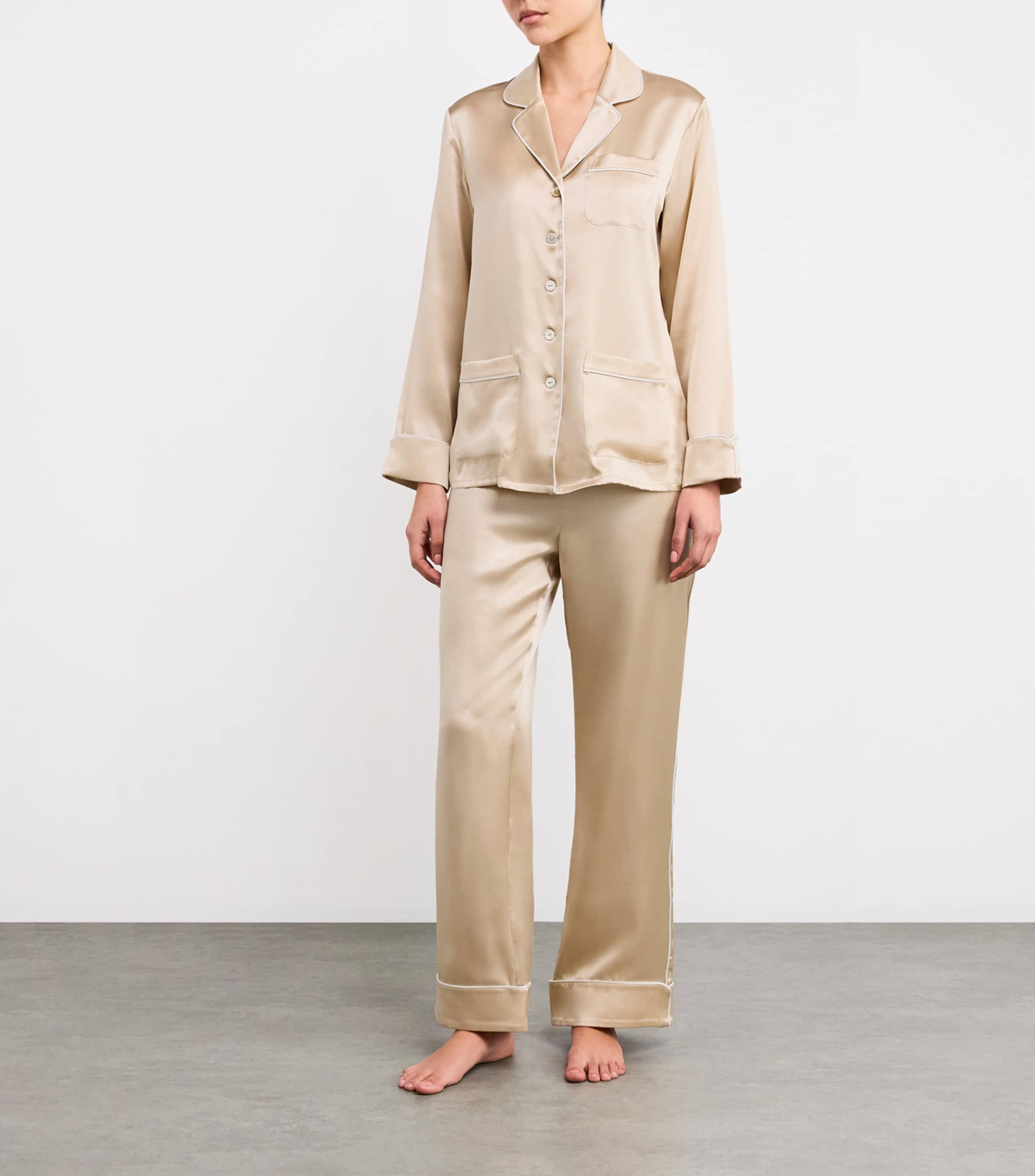 Silk Coco Pyjama Set CARAMEL Image 2