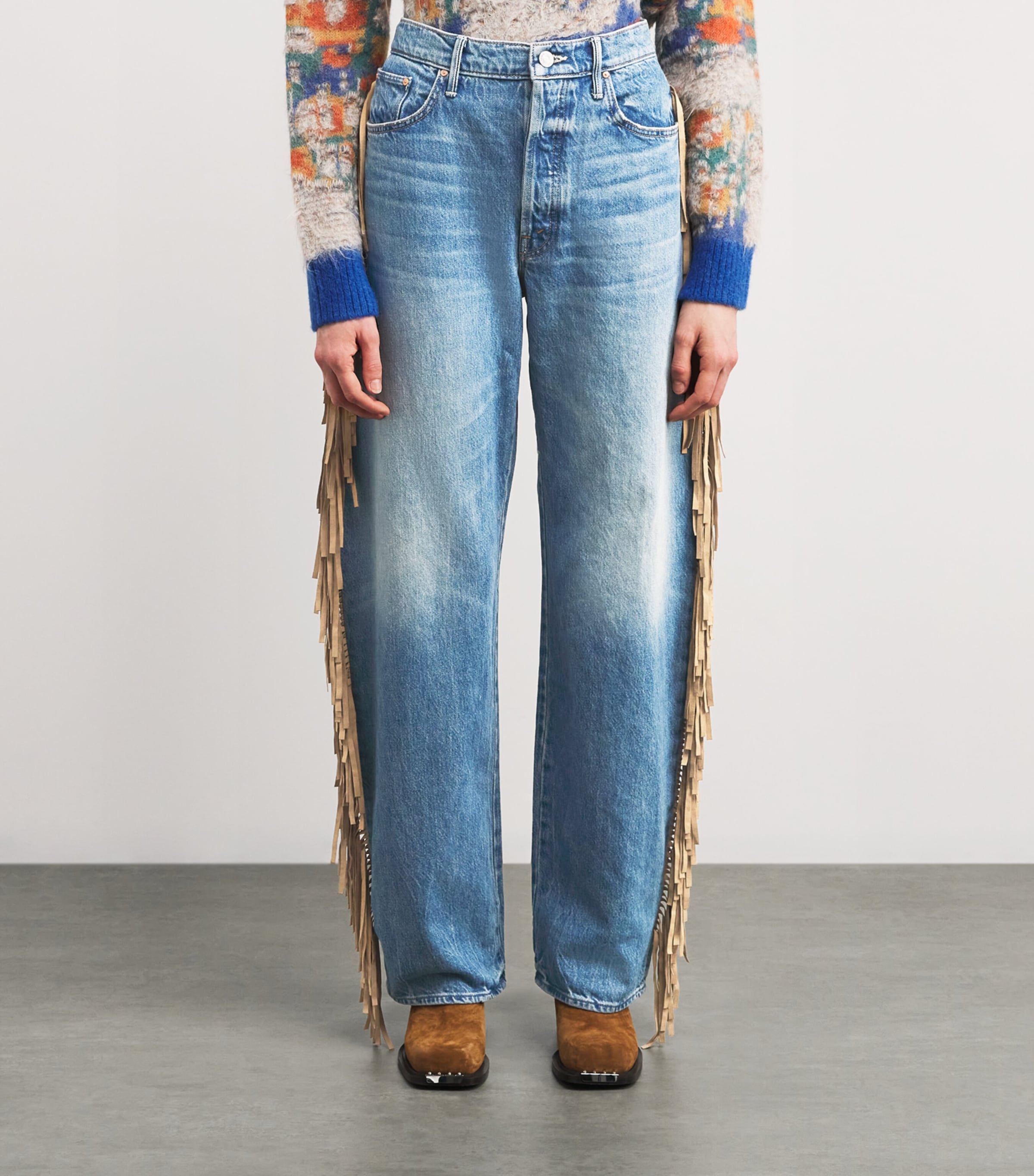 The Half-Pipe Fringe Jeans FOLK STAR FKS Image 3