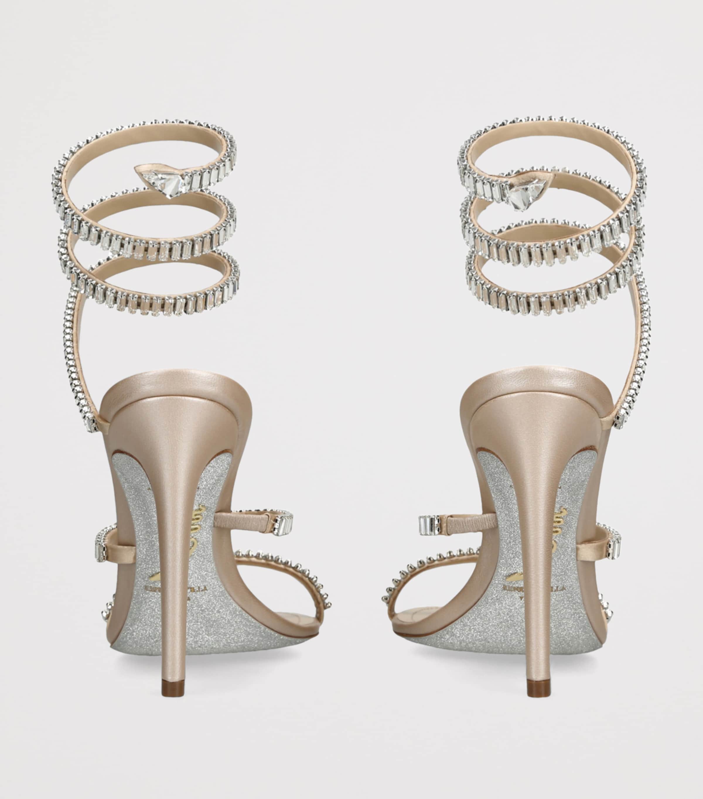 Embellished Cleo Spark Sandals 105 BEIGE COMB Image 2