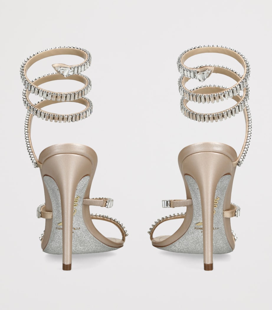 Embellished Cleo Spark Sandals 105 BEIGE COMB Image 2