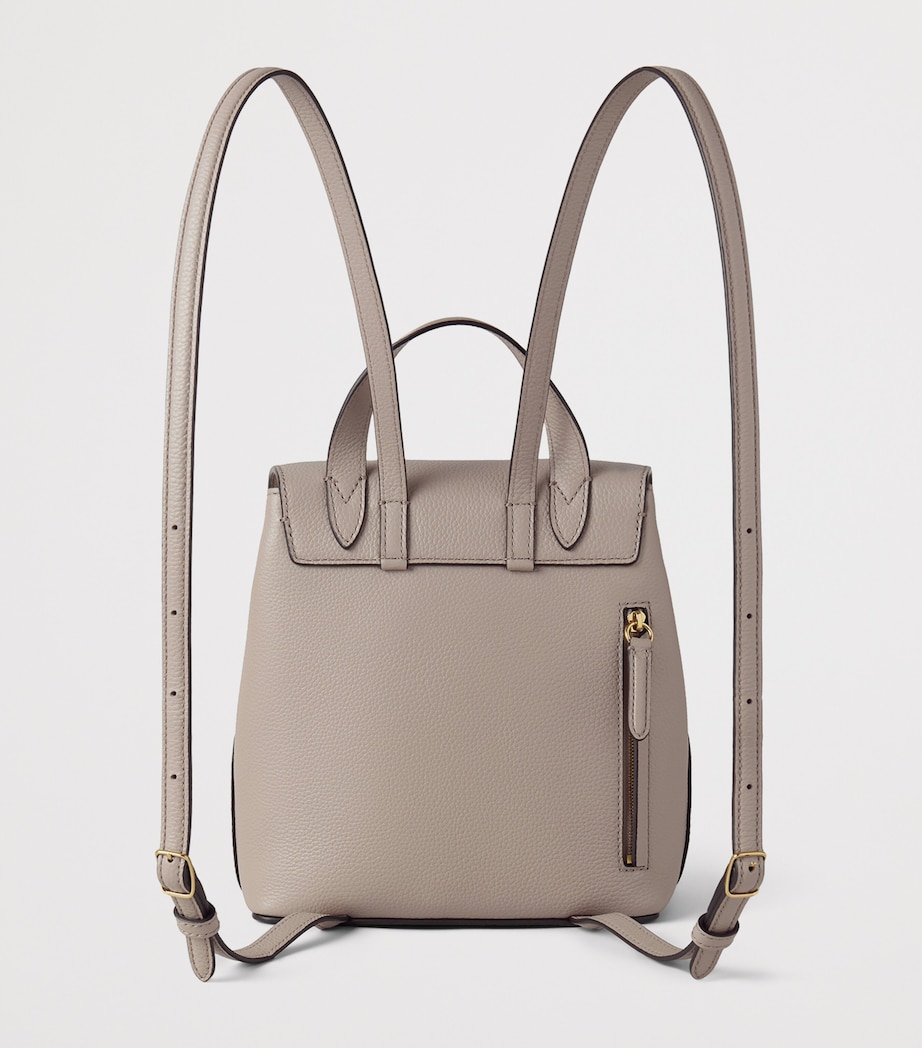 Mulberry Mini Leather Bayswater Backpack Cashmere Taupe Image 3