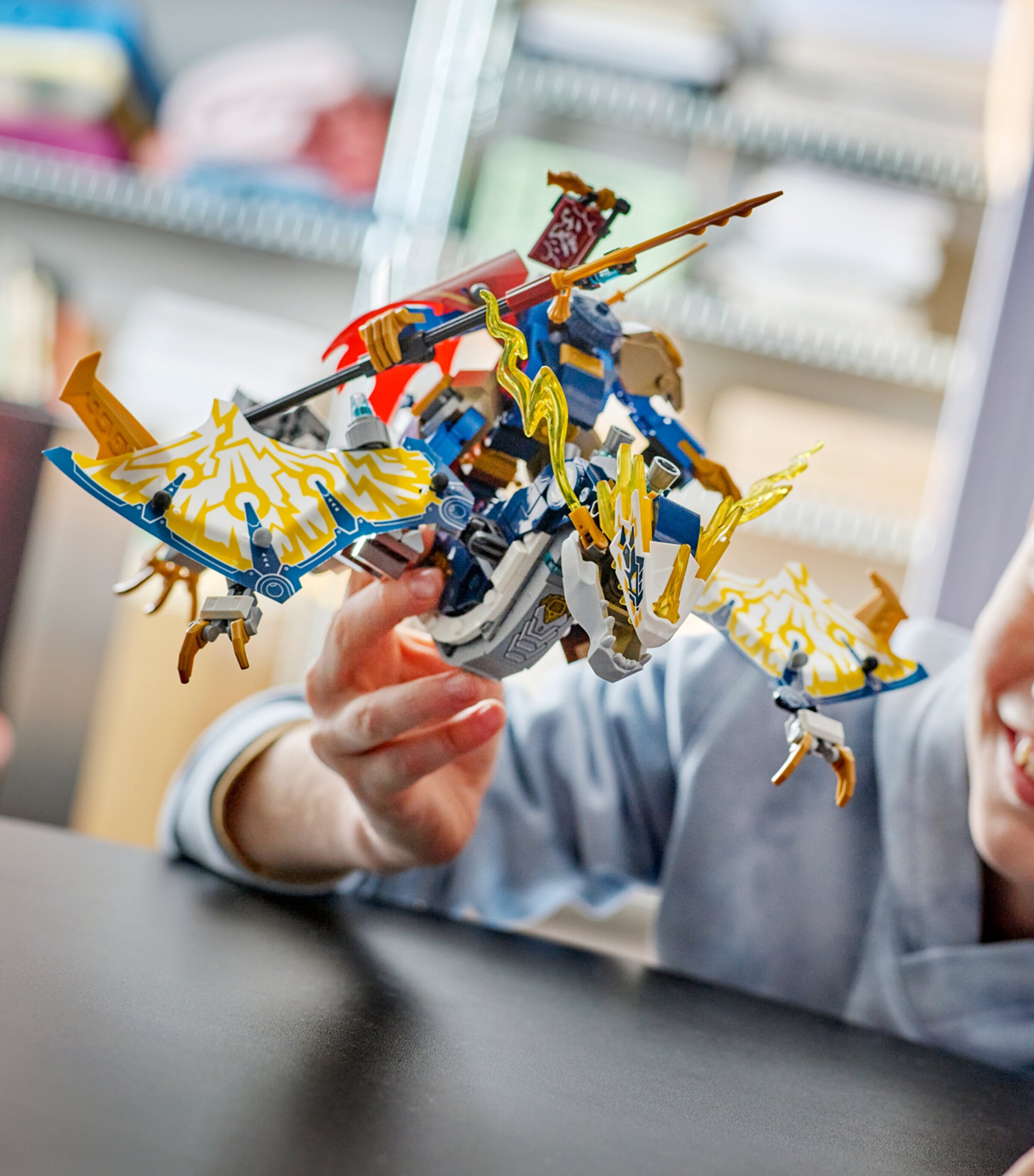 Lego Ninjago Rogue's Mech Dragon Rider 71843 | Harrods CA