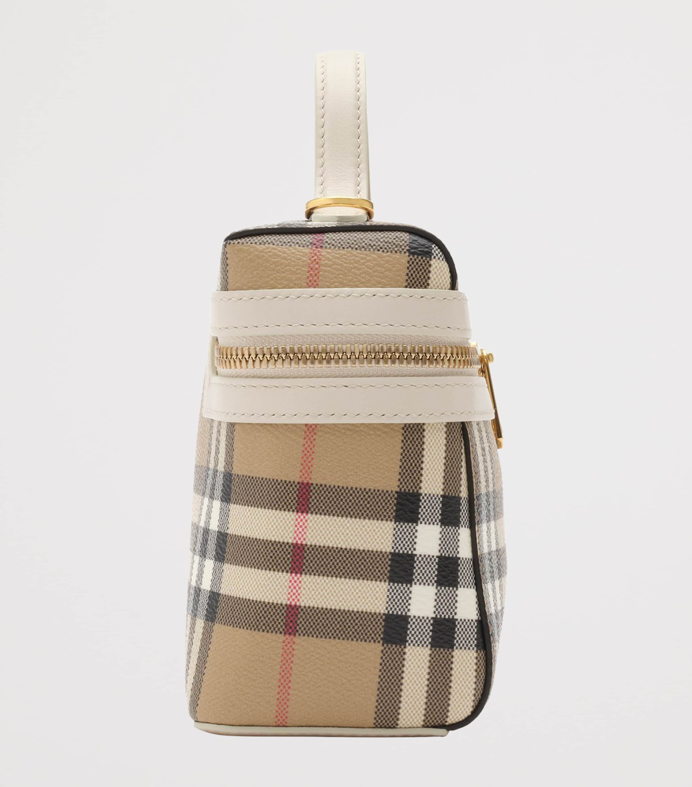 Burberry Check Vanity Bag Vntg Chk/soap Image 3
