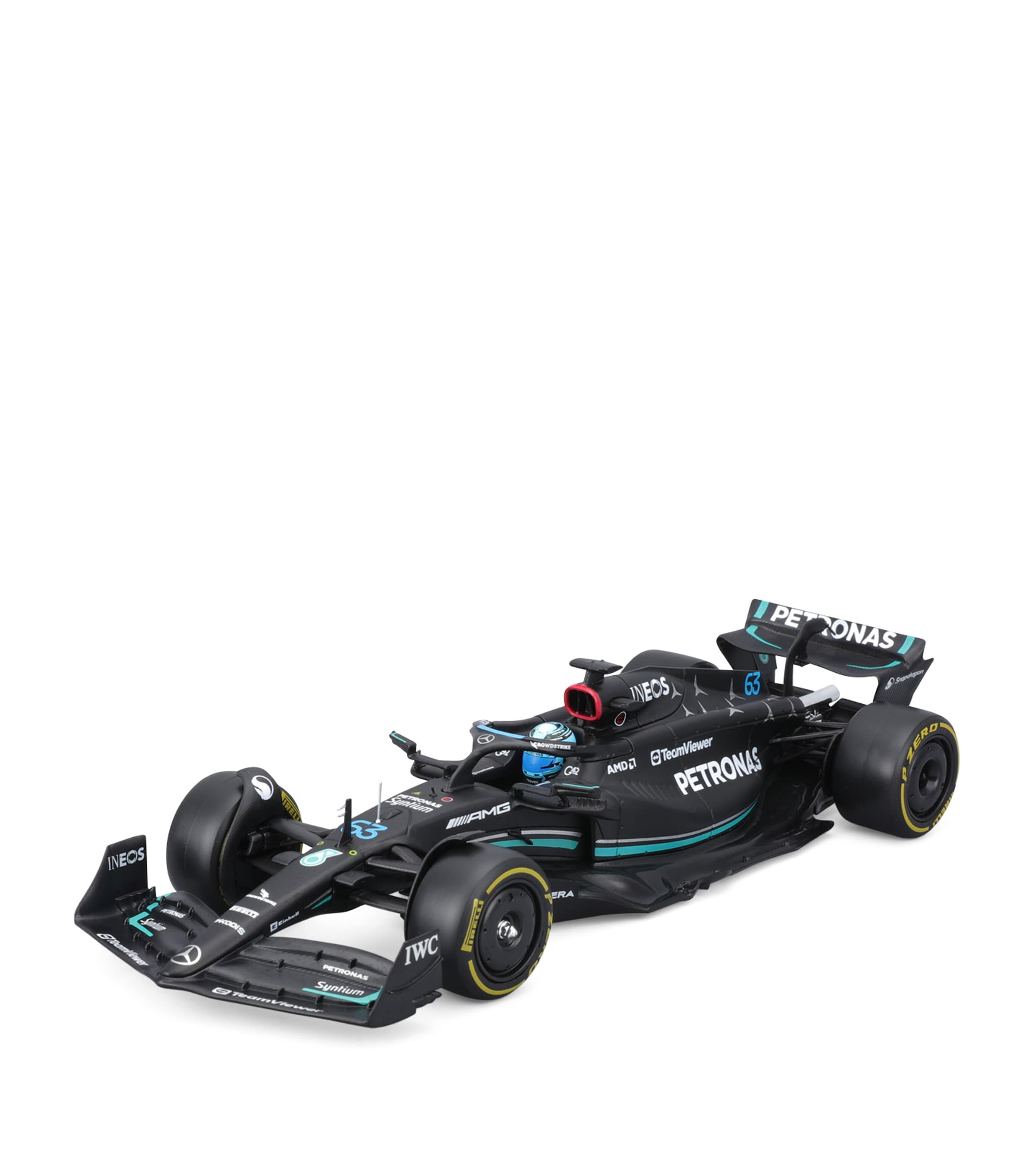 Bburago Mercedes Mb W14 George Russell 2023 1:24 Model
