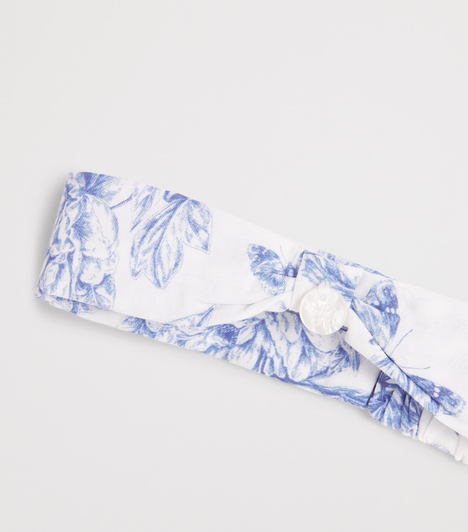 Tartine et Chocolat Butterfly Headband Bleu Electrique Image 2