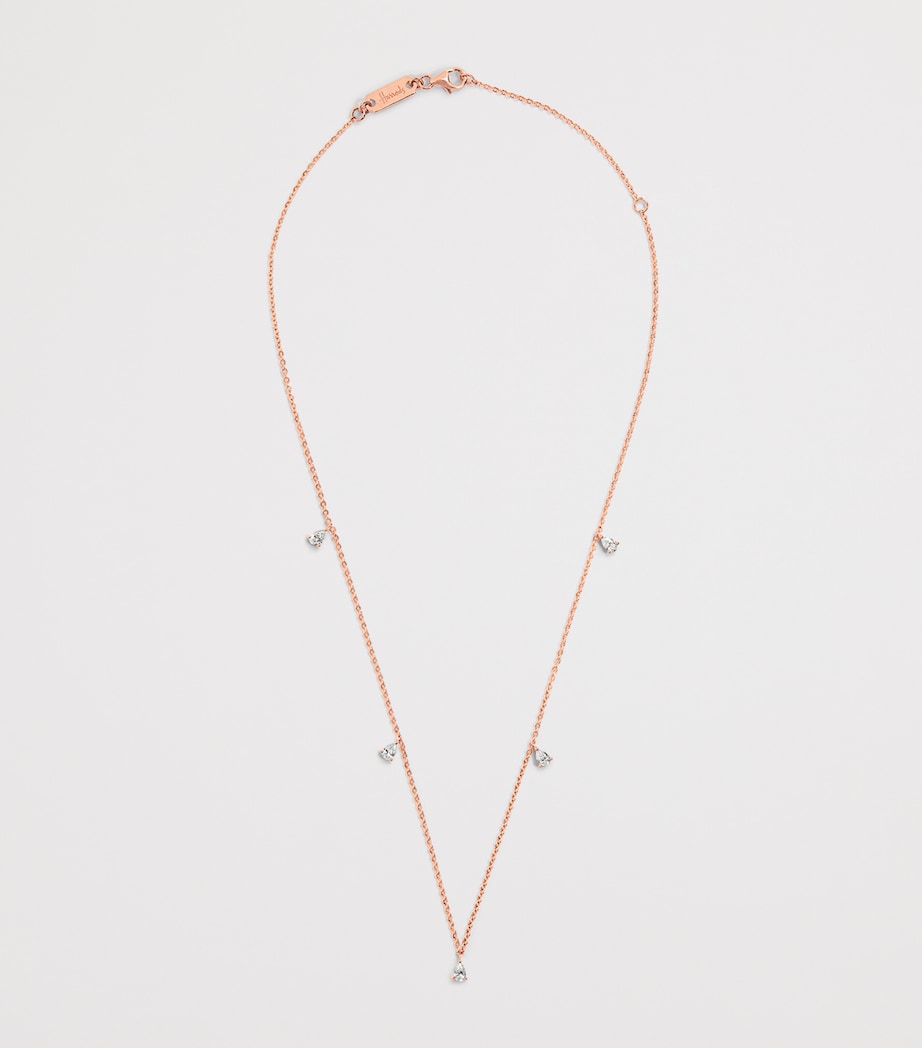 Rose Gold and Diamond Necklace (0.80ct) ROSE GOLD Image 3