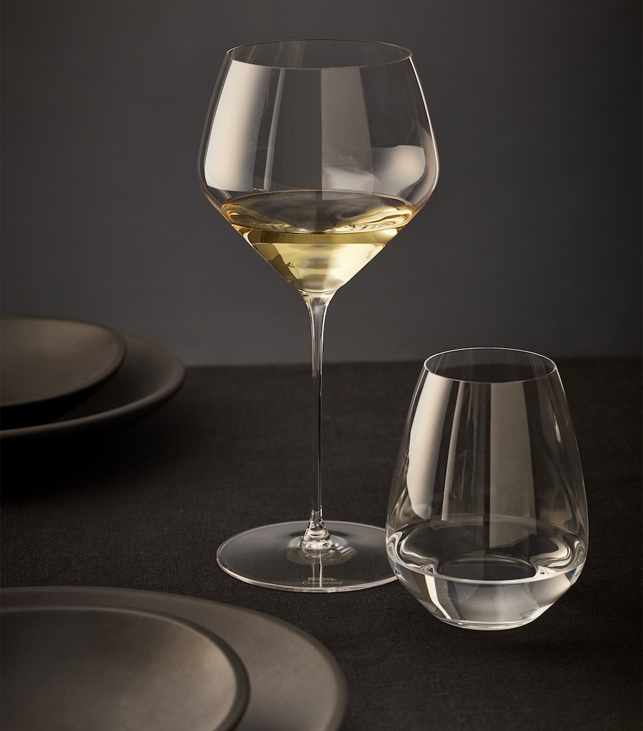 Riedel Crystal Veloce Chardonnay Wine Glasses (Set of 2) Clear Image 3