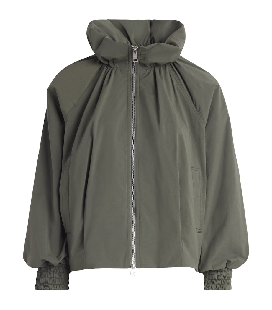 Veronica Beard Womens Circe Bubble Jacket Army Image 1