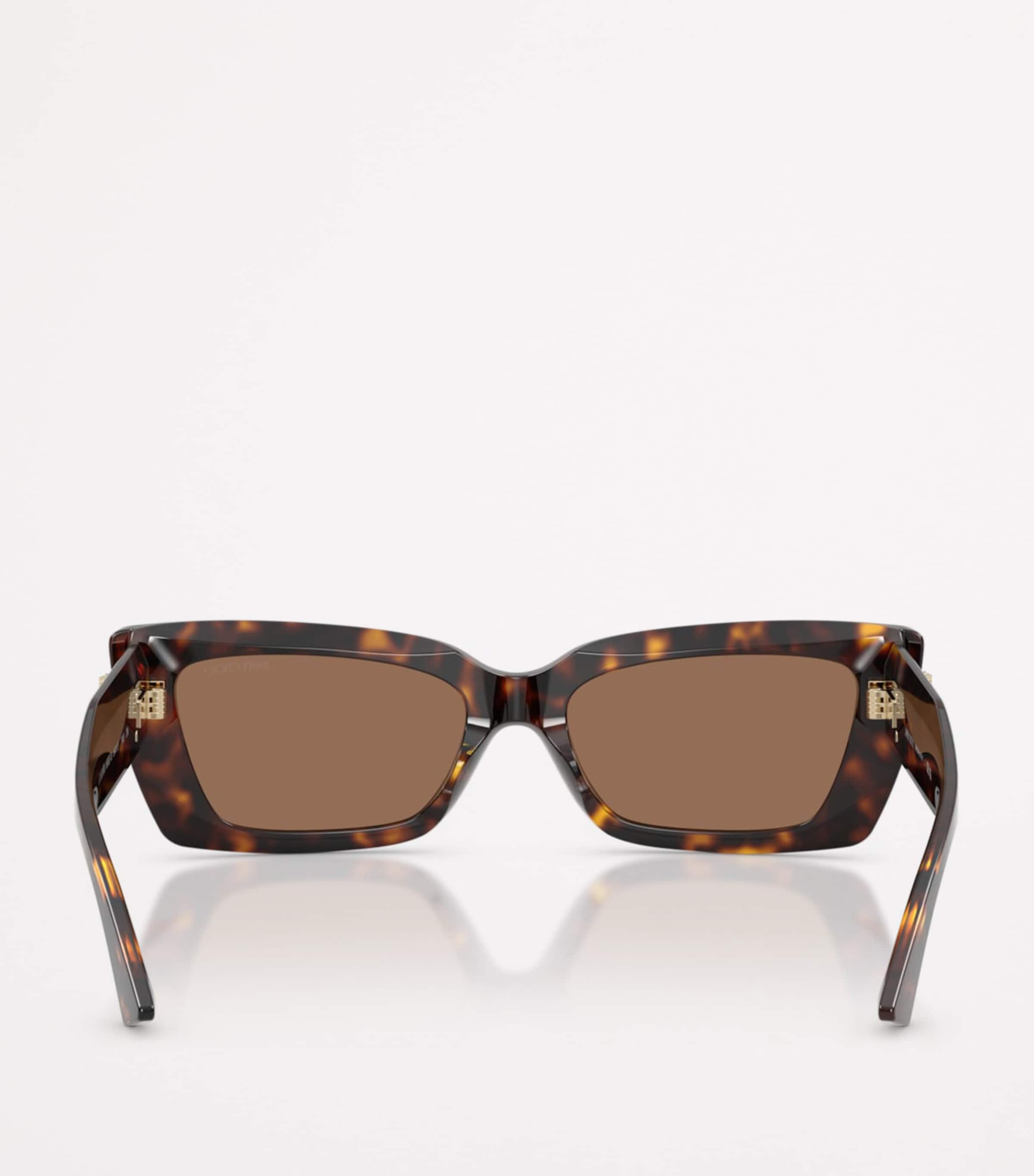 Havana Cat Eye Sunglasses 500273 Image 4