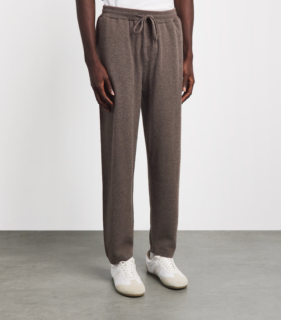 Johnstons Of Elgin Mens Cashmere Lewis Sweatpants Heathcot Image 4