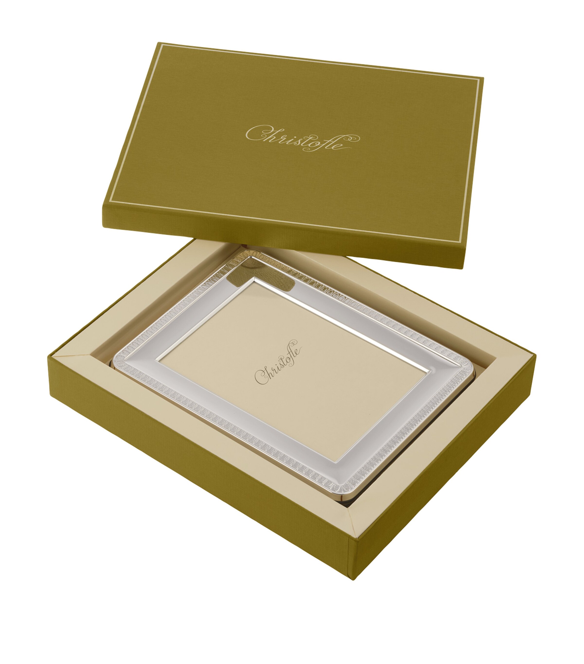 Christofle Silver-Plated Malmaison Frame (7”x 5”) Silver Image 6