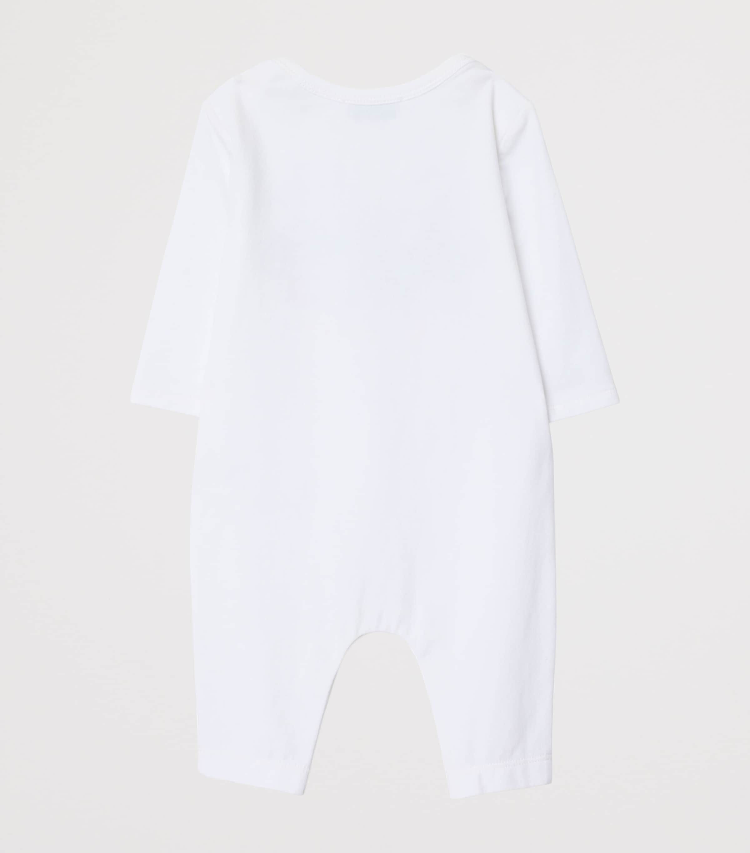 Stretch-Cotton Thomas Bear and Friends Playsuit (1-18 Months) WHITE Image 2
