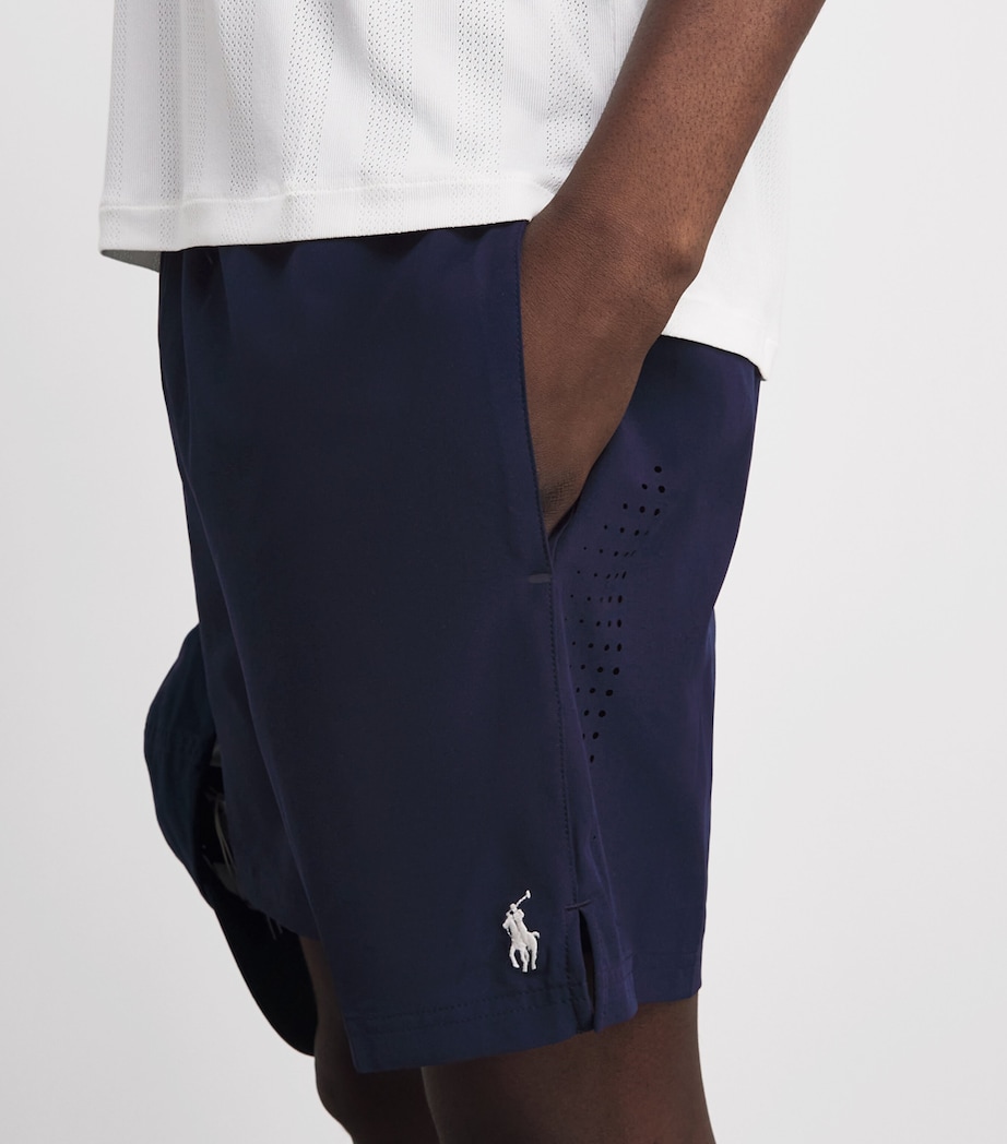 RLX Ralph Lauren Mens x Wimbledon Ballperson Shorts Refined Navy Image 3