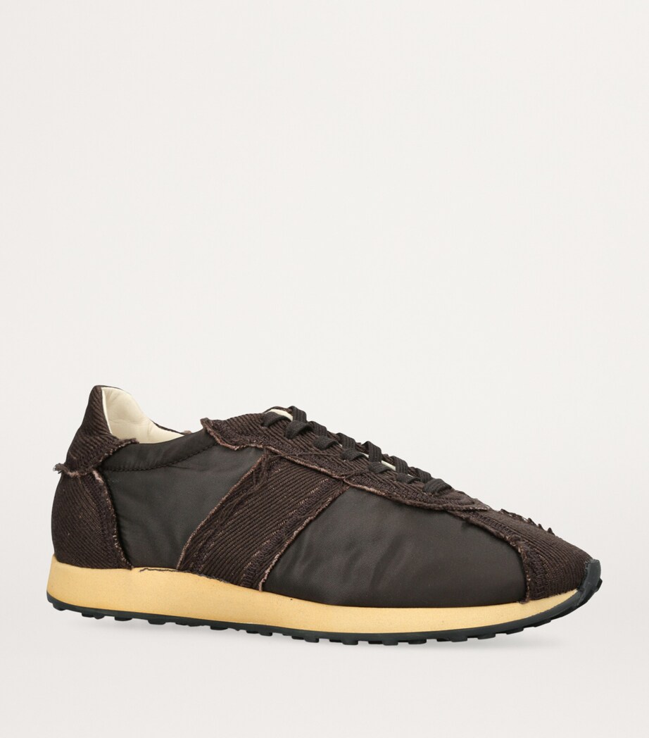 The Row Moveo Mica Low-Top Sneakers Brown/oth Image 3