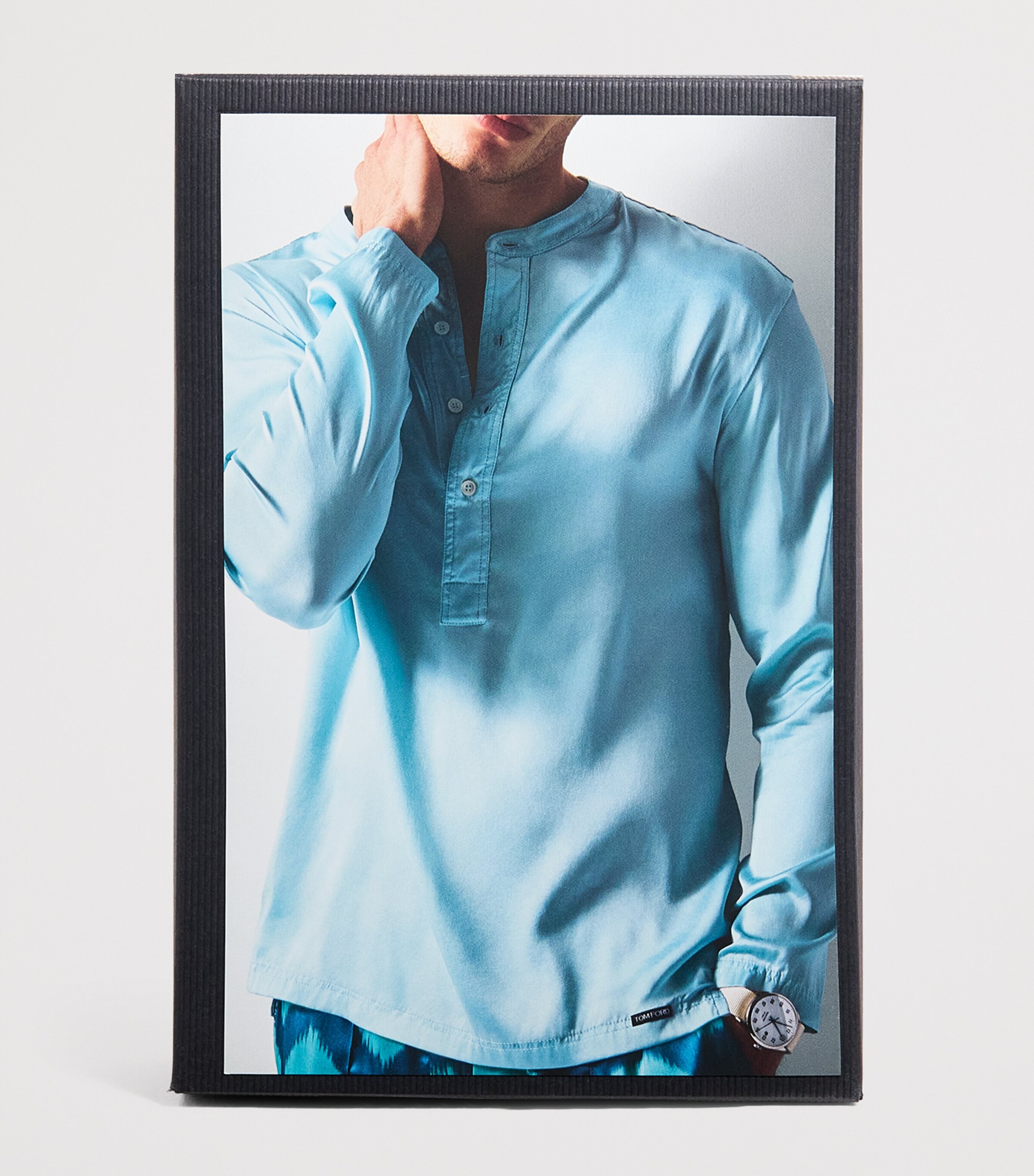 TOM FORD Silk Henley Pyjama Top | Men Clothing | Nightwear | Pyjamas | Loungewear | T-Shirts | Long Sleeve T-Shirts | Designers | Tom Ford TOM FORD Silk Henley Pyjama Top | Men Clothing | Nightwear | Pyjamas | Loungewear | T-Shirts | Long Sleeve T-Shirts | Designers | Tom Ford