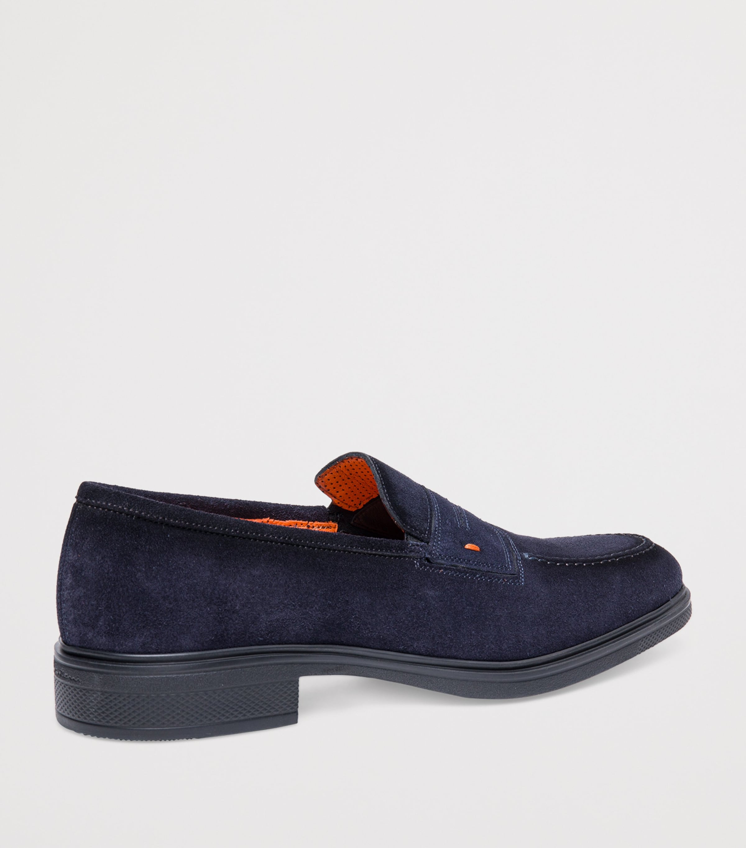 Suede Easy Penny Loafers NAVY Image 4