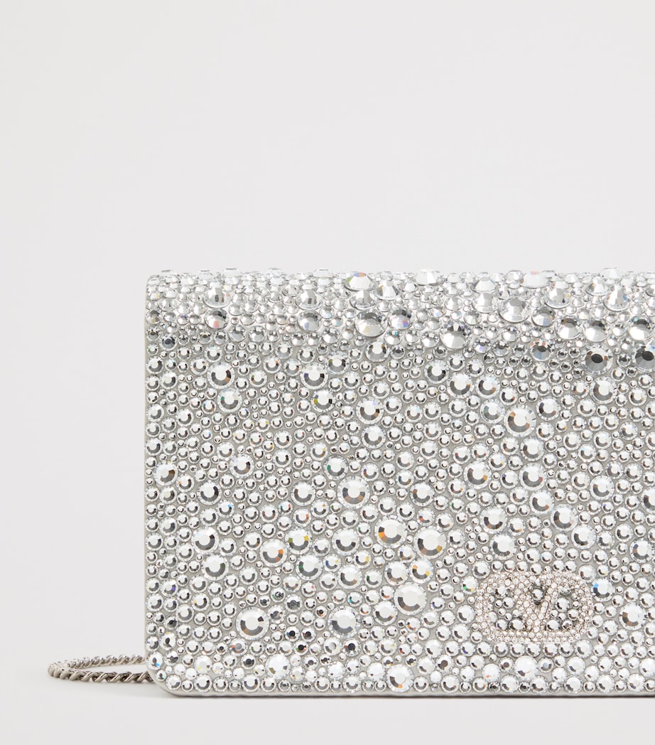 Mini Embellished VLogo Signature Shoulder Bag C9F Image 7