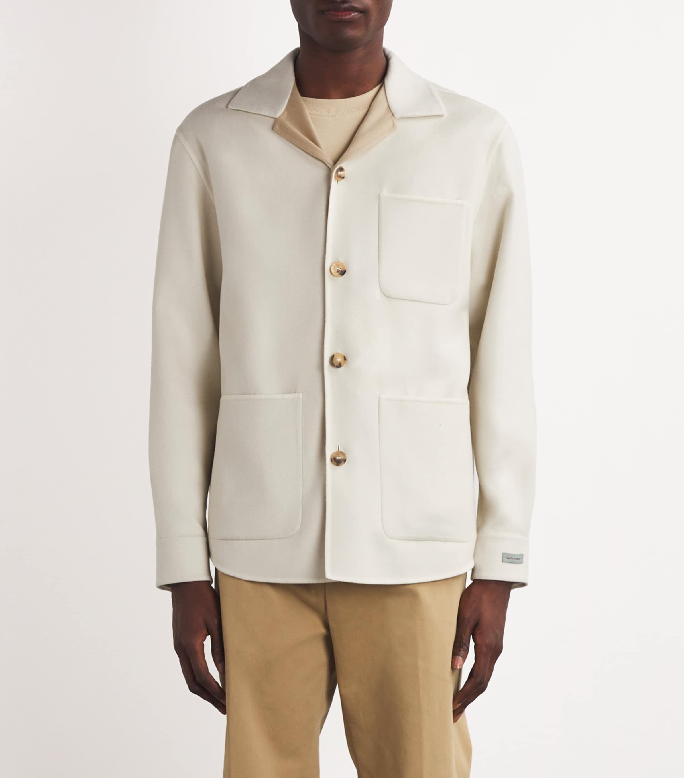 Wool-Blend Outerwear Jacket 001 Image 3