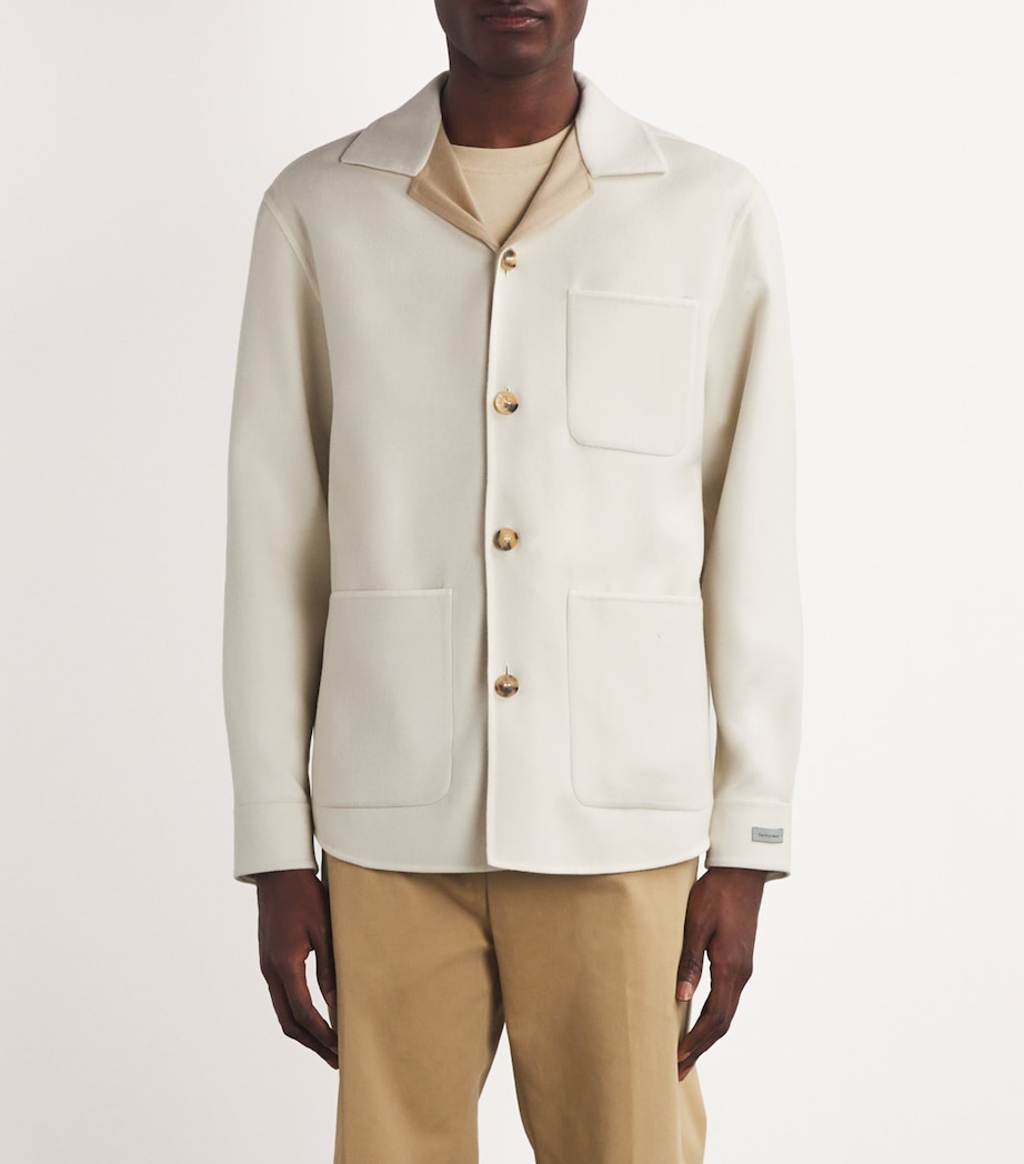 Wool-Blend Outerwear Jacket 001 Image 3