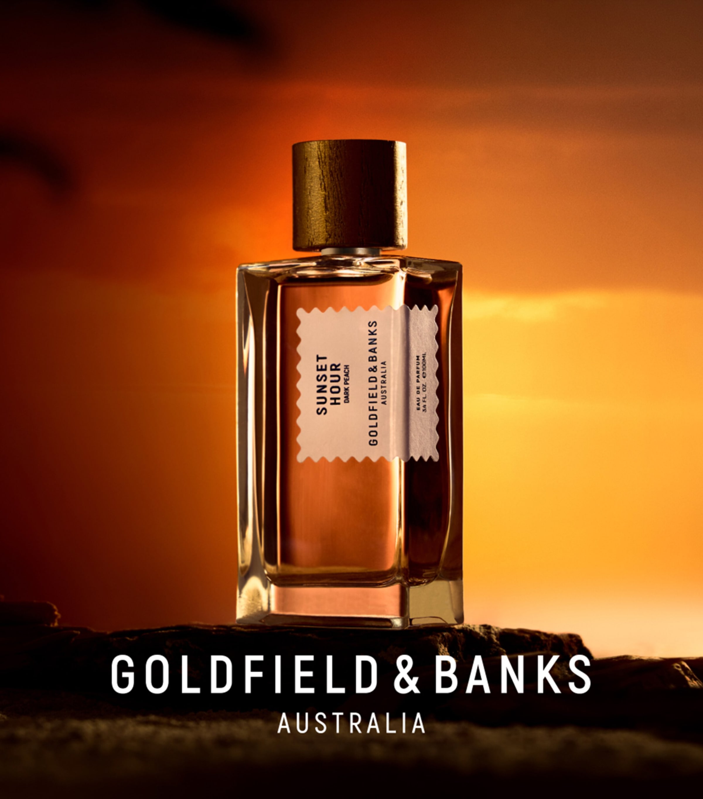 Goldfield & Banks Sunset Hour Dark Peach Eau de Parfum (100ml