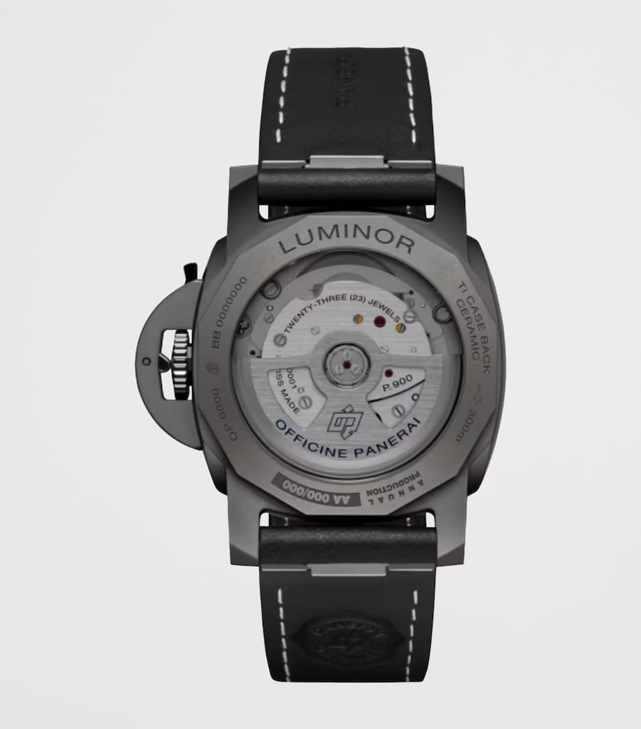 Ceramic Luminor GMT BiTempo Watch 40mm BLACK Image 2