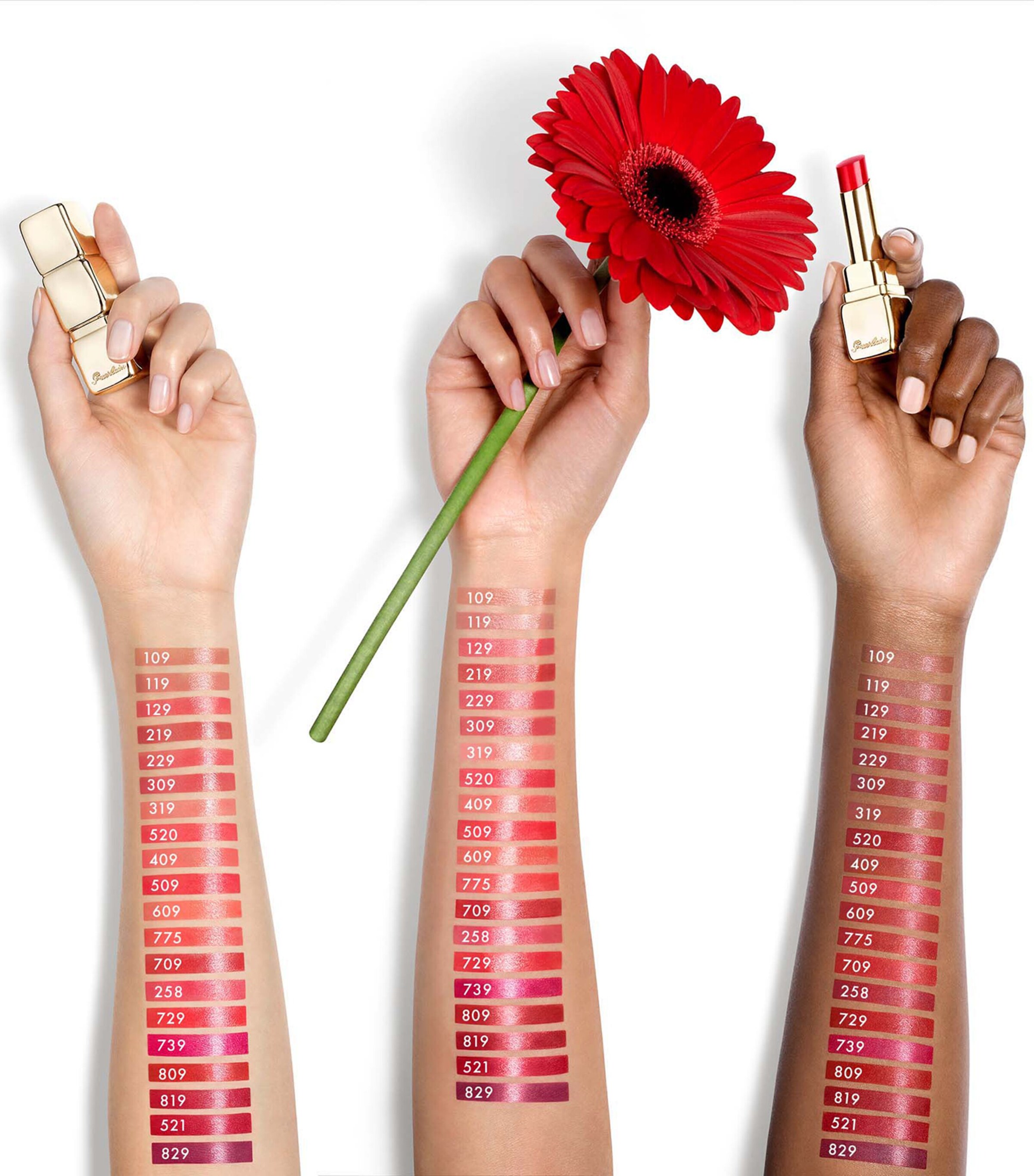 KissKiss Shine Bloom Lipstick 309 FRESH CORAL Image 5