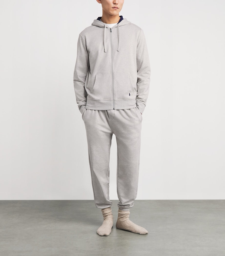 Polo Ralph Lauren Mens Cotton-Blend Lounge Sweatpants Taylor Heather Image 2