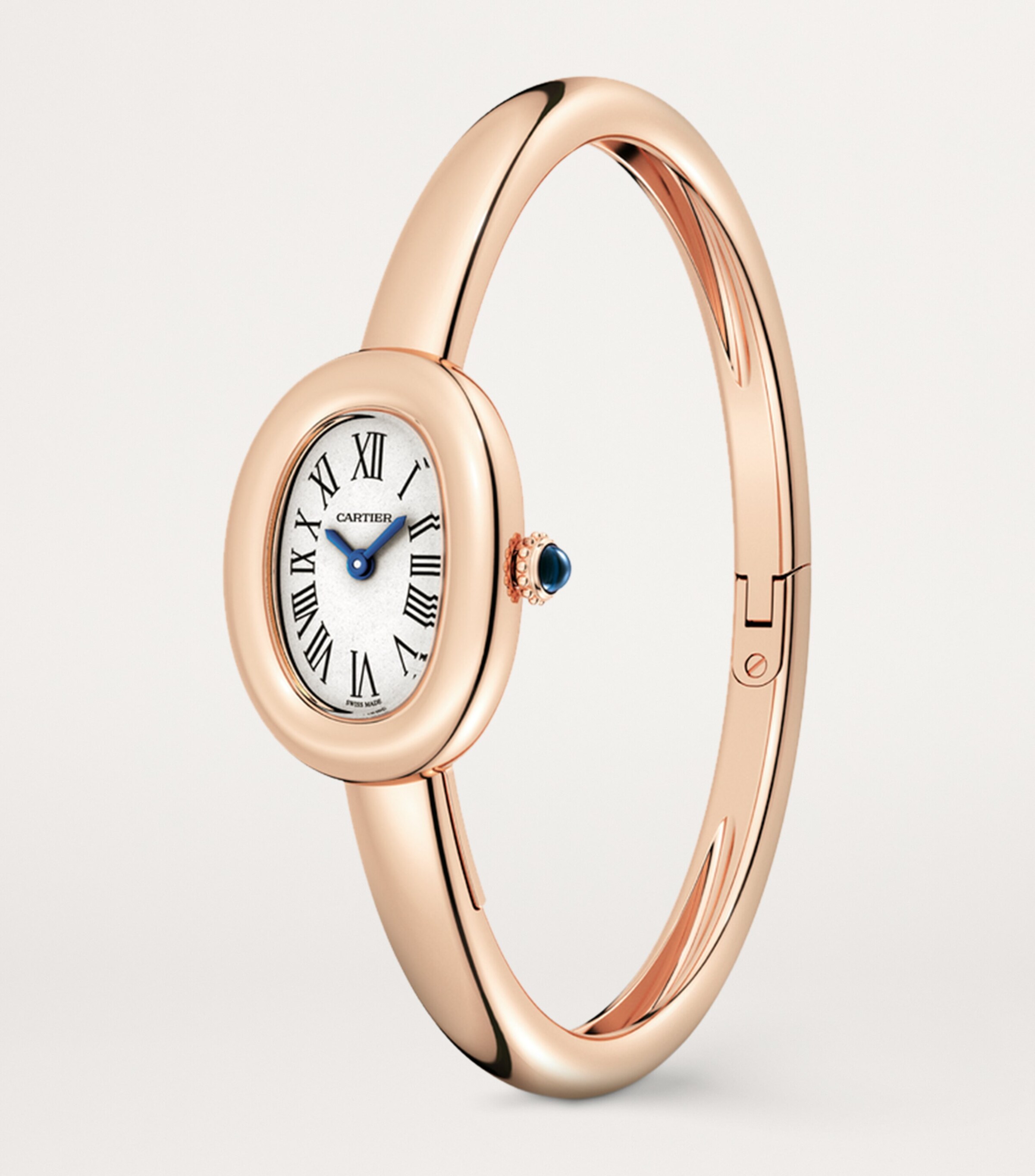 Cartier Mini Rose Gold Baignoire Watch 18.7mm (Size 16) Rose Gold Image 2