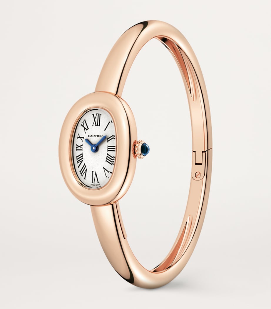 Mini Rose Gold Baignoire Watch 18.7mm (Size 16) ROSE GOLD Image 2