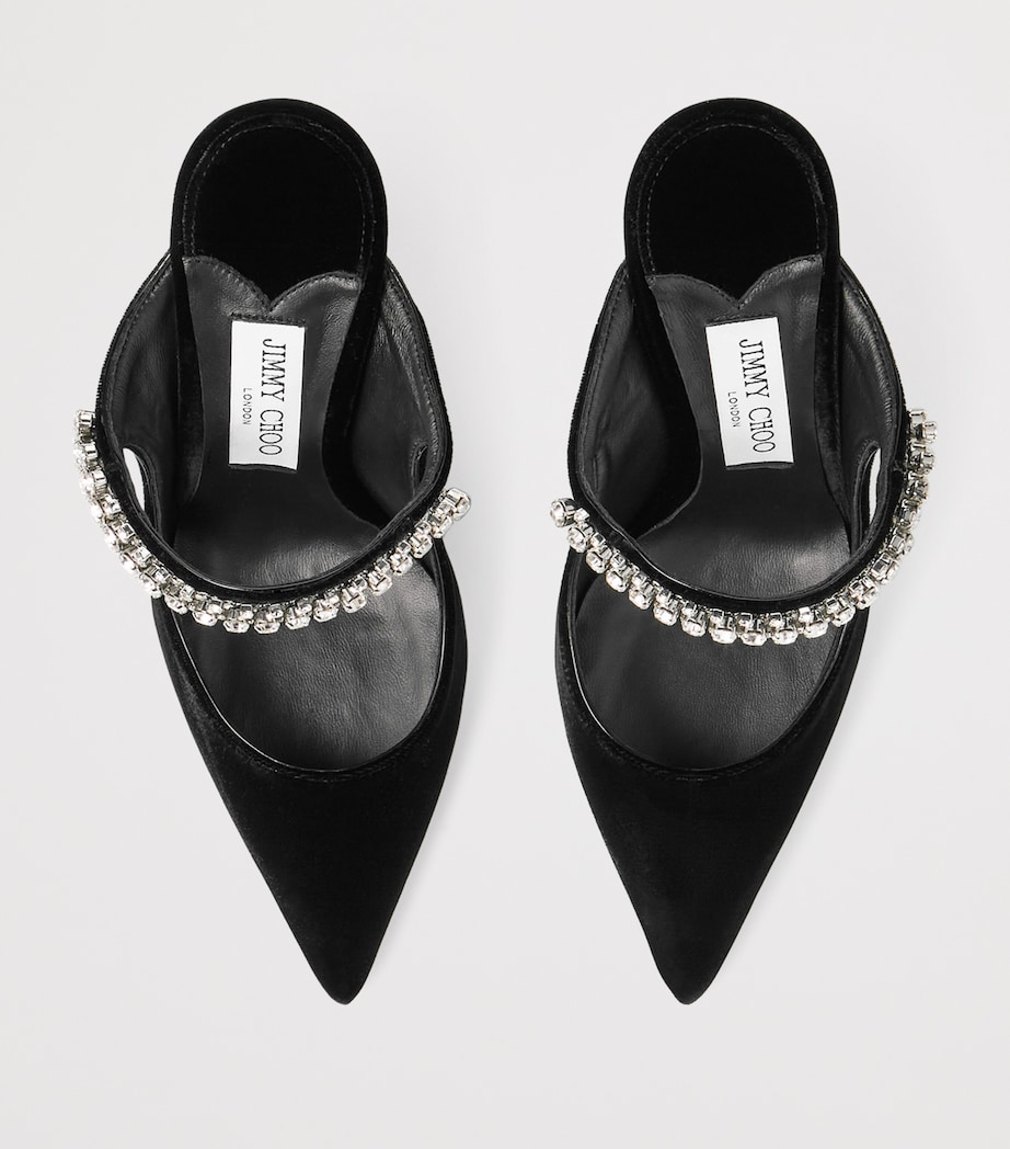 Bing 100 Velvet Mules NERO Image 3