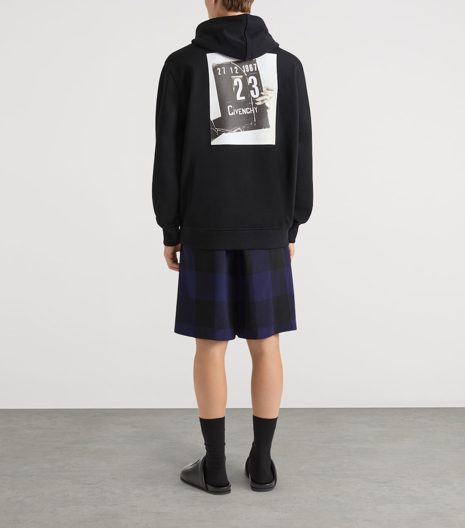 Cotton Graphic Sweatshirt BLACK Image 3