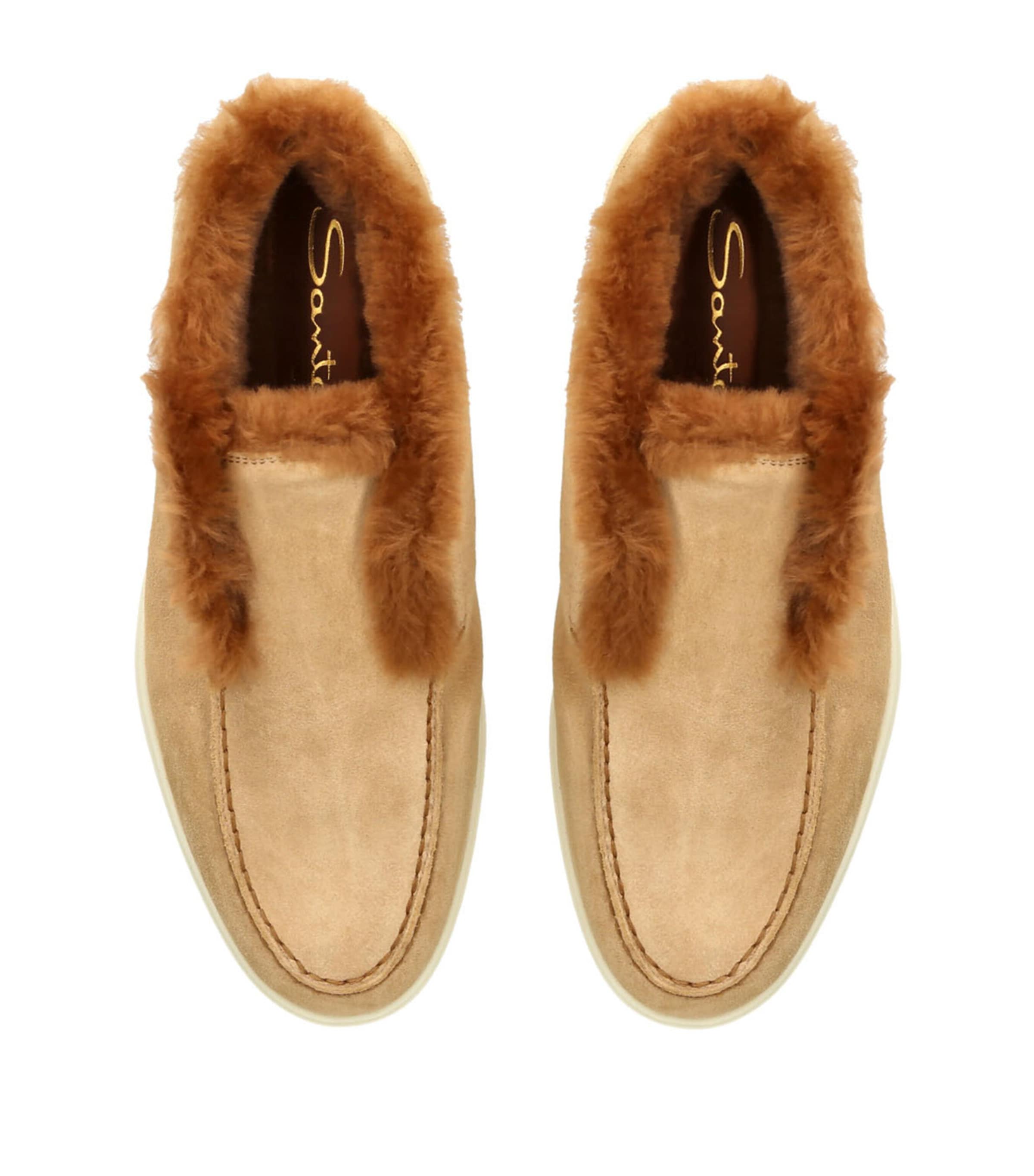 Suede Fortune Ankle Boots BROWN Image 4