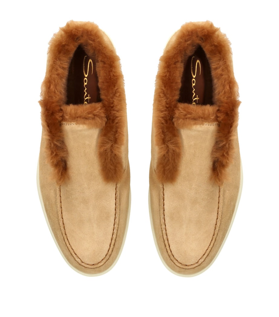 Suede Fortune Ankle Boots BROWN Image 4