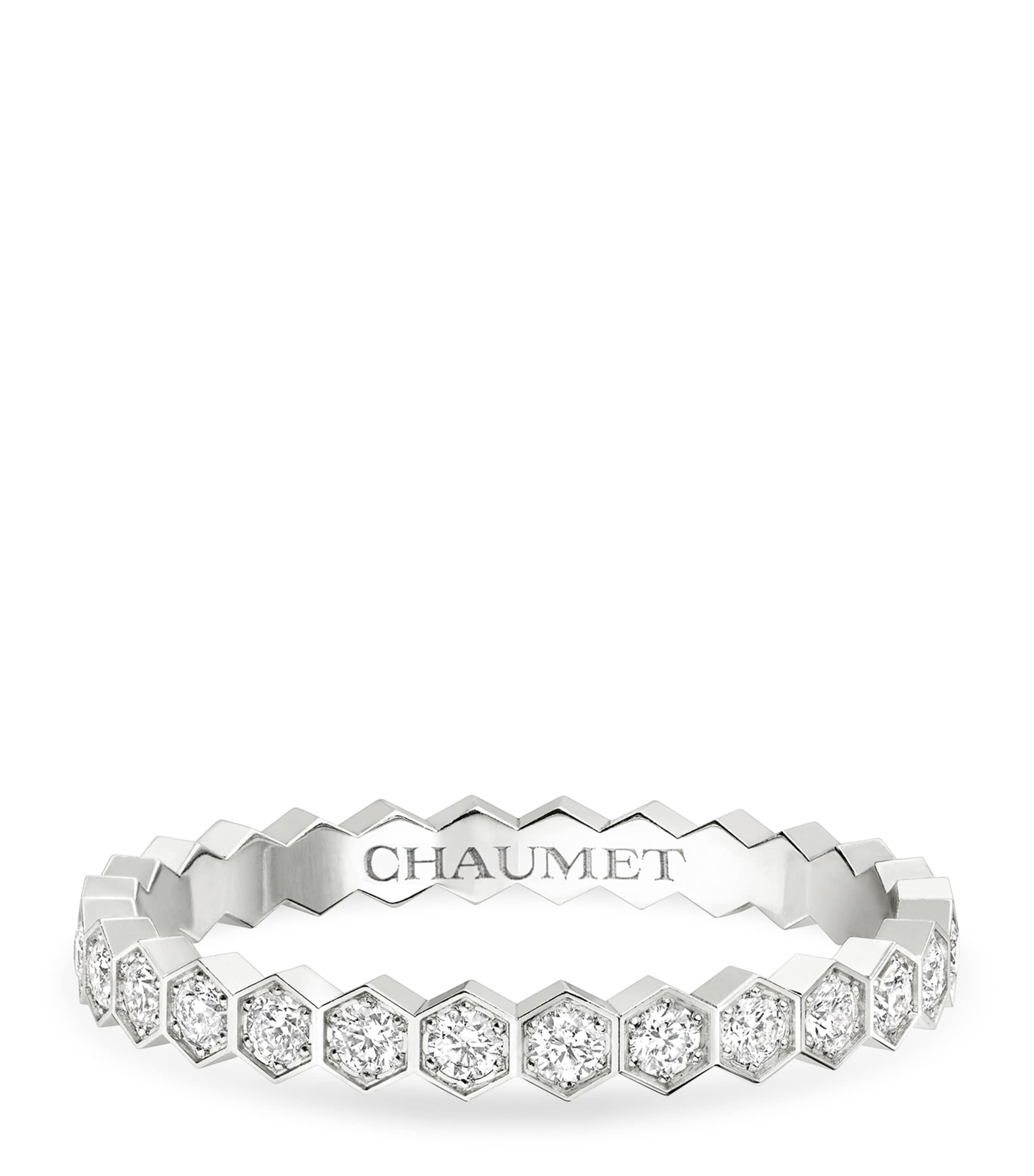 Chaumet White Gold and Diamond Bee de Chaumet Ring White Gold Image 1