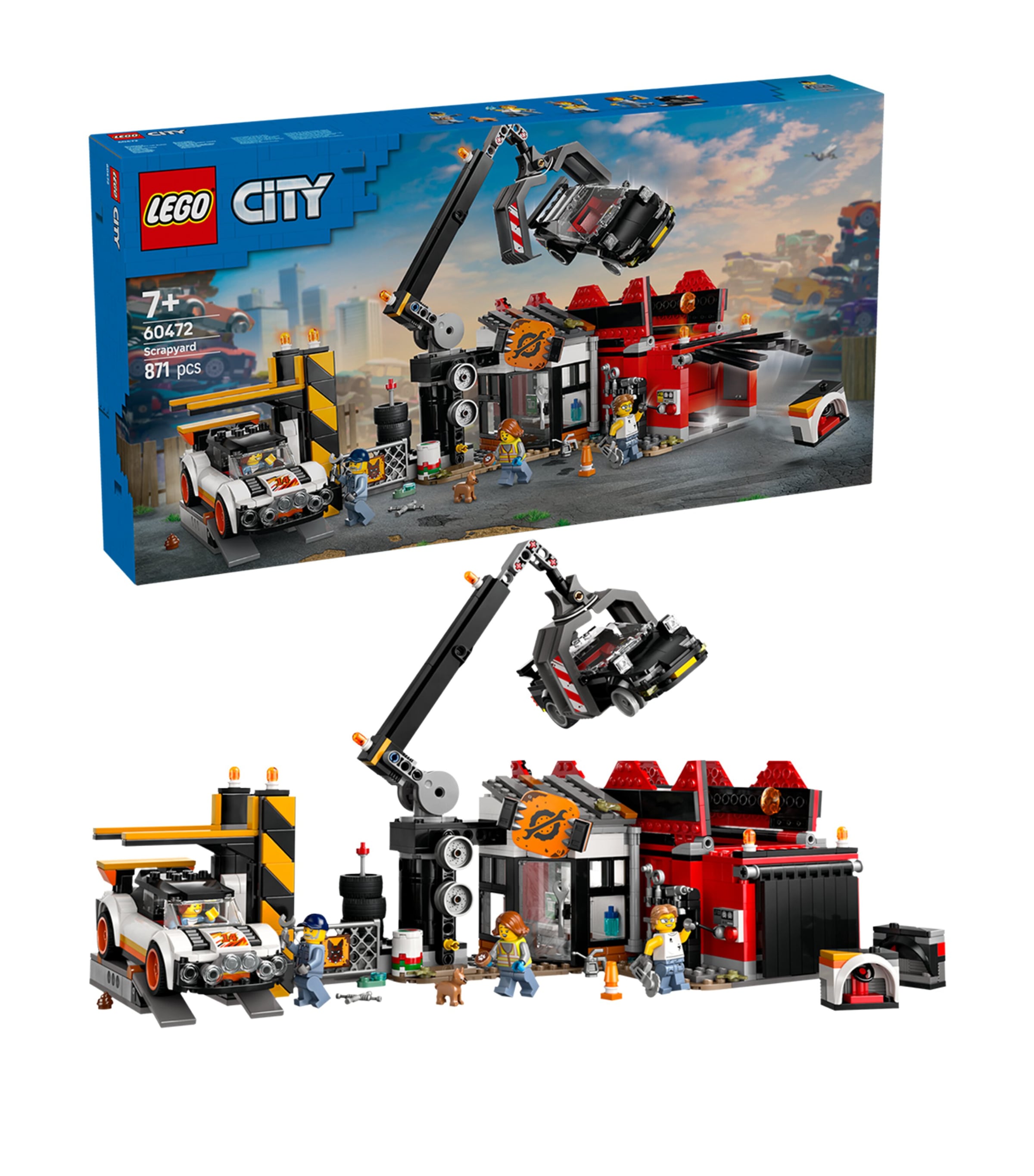 Lego City Scrapyard 60472 Image 2