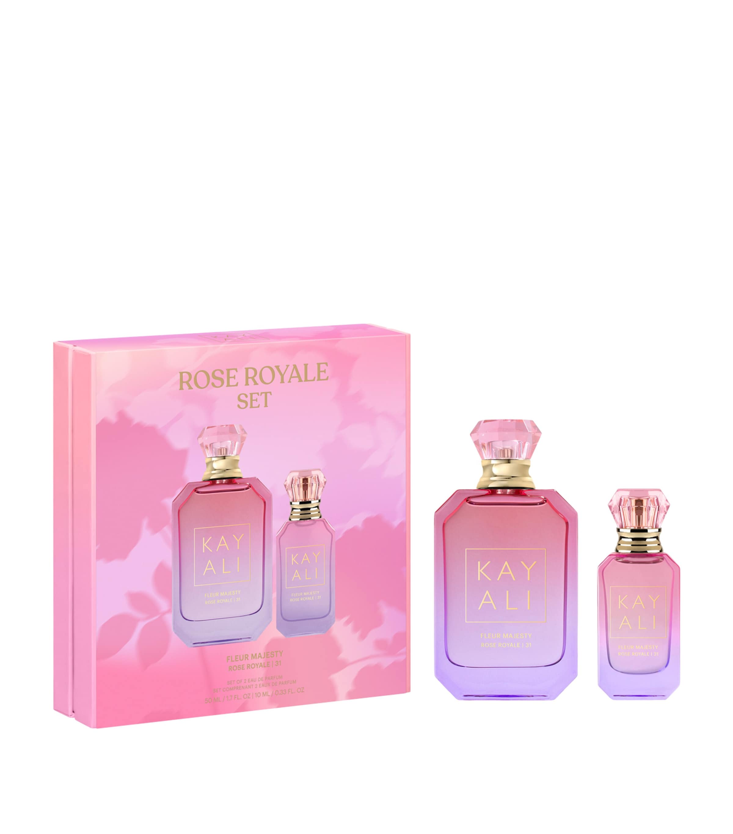 Kayali Fleur Majesty Rose Royale Eau de Parfum Set Image 1