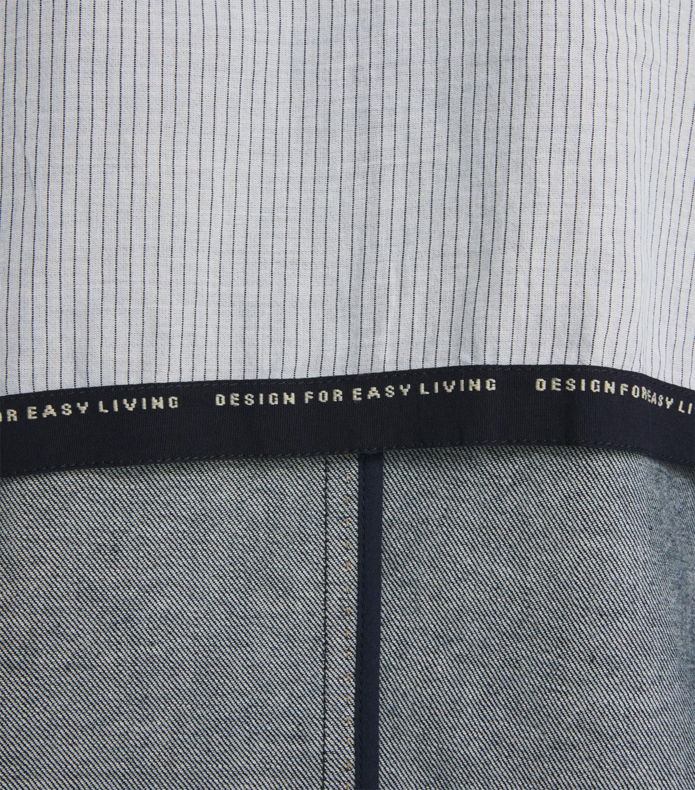 Denim Single-Breasted Blazer ULTRAMARINE Image 5